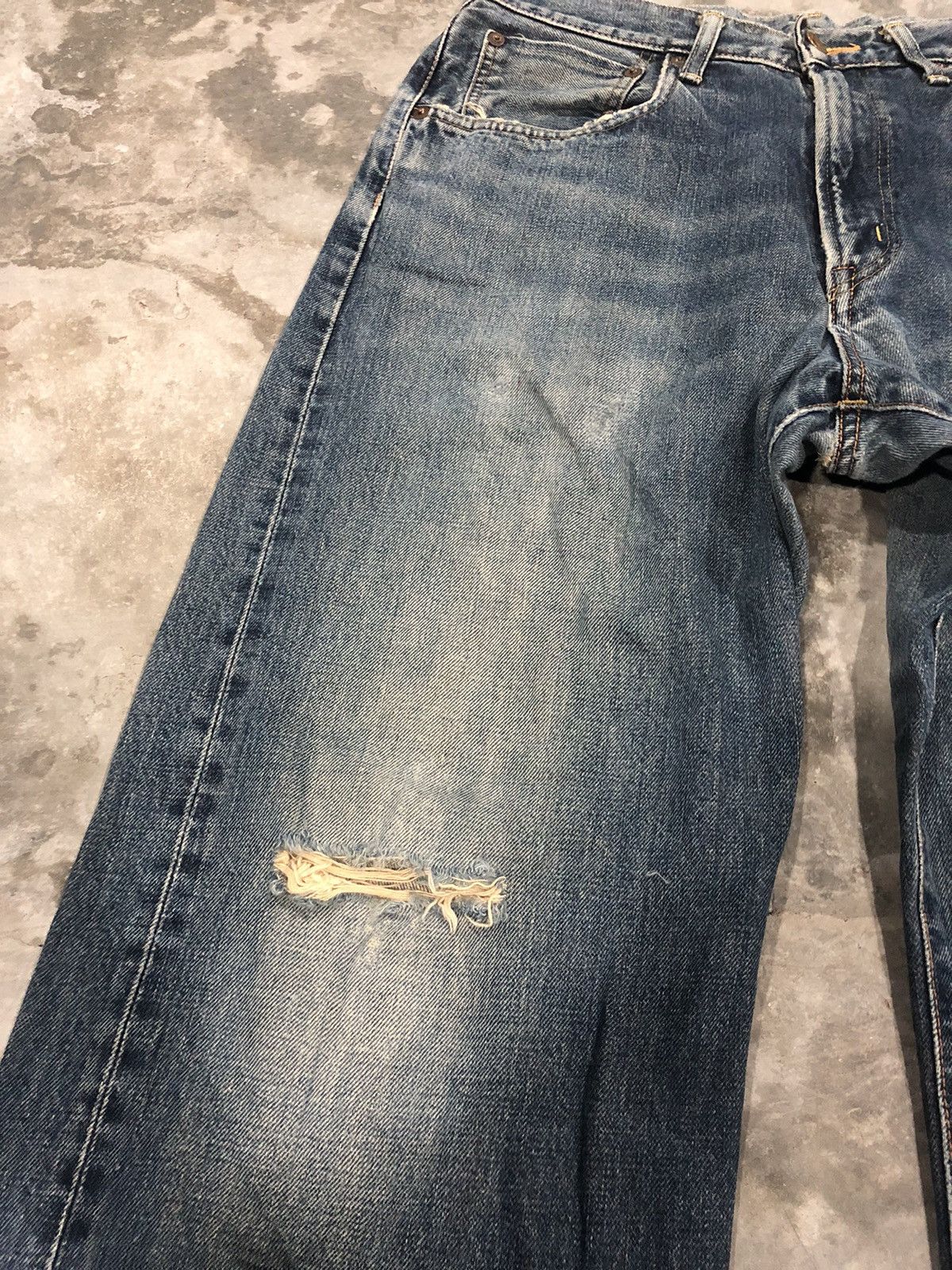 Edwin × Vintage Vintage Edwin 505 🇯🇵Made Jeans Size US 34 / EU 50 - 4 Thumbnail