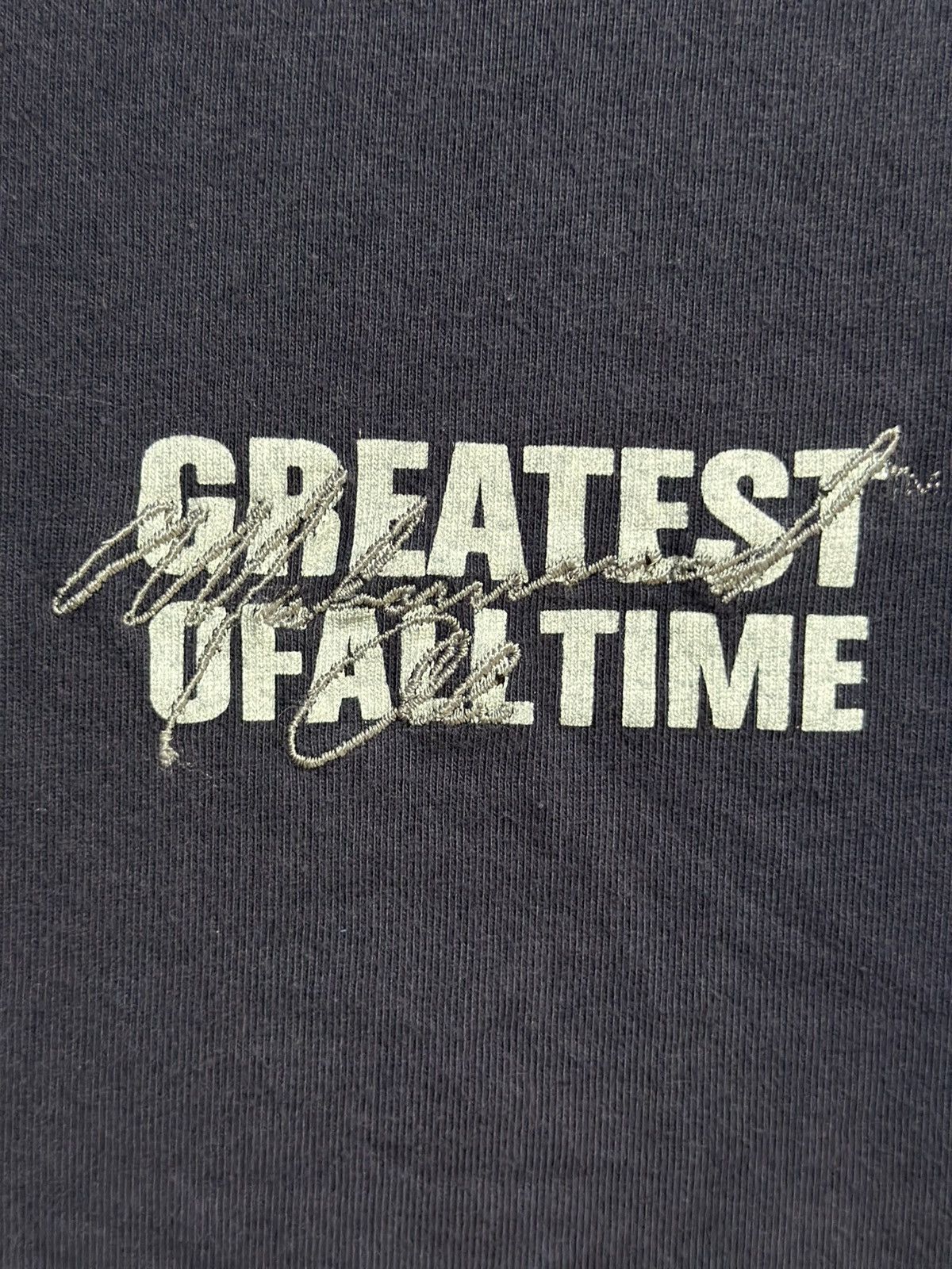 Vintage Vintage Mohammad Ali Greatest Of All Time Faded Tee Size US L / EU 52-54 / 3 - 3 Thumbnail