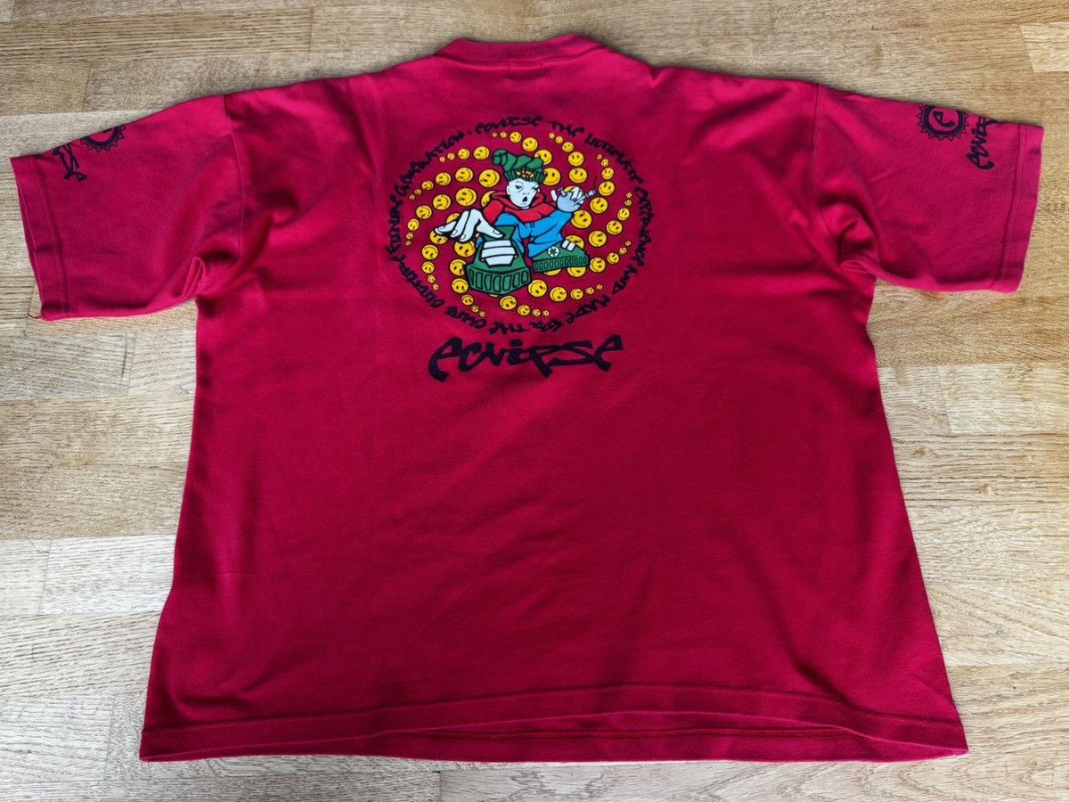 Walter Van Beirendonck Early 90‘s Eclipse Smilie Rave Shirt Size US XL / EU 56 / 4 - 1 Thumbnail