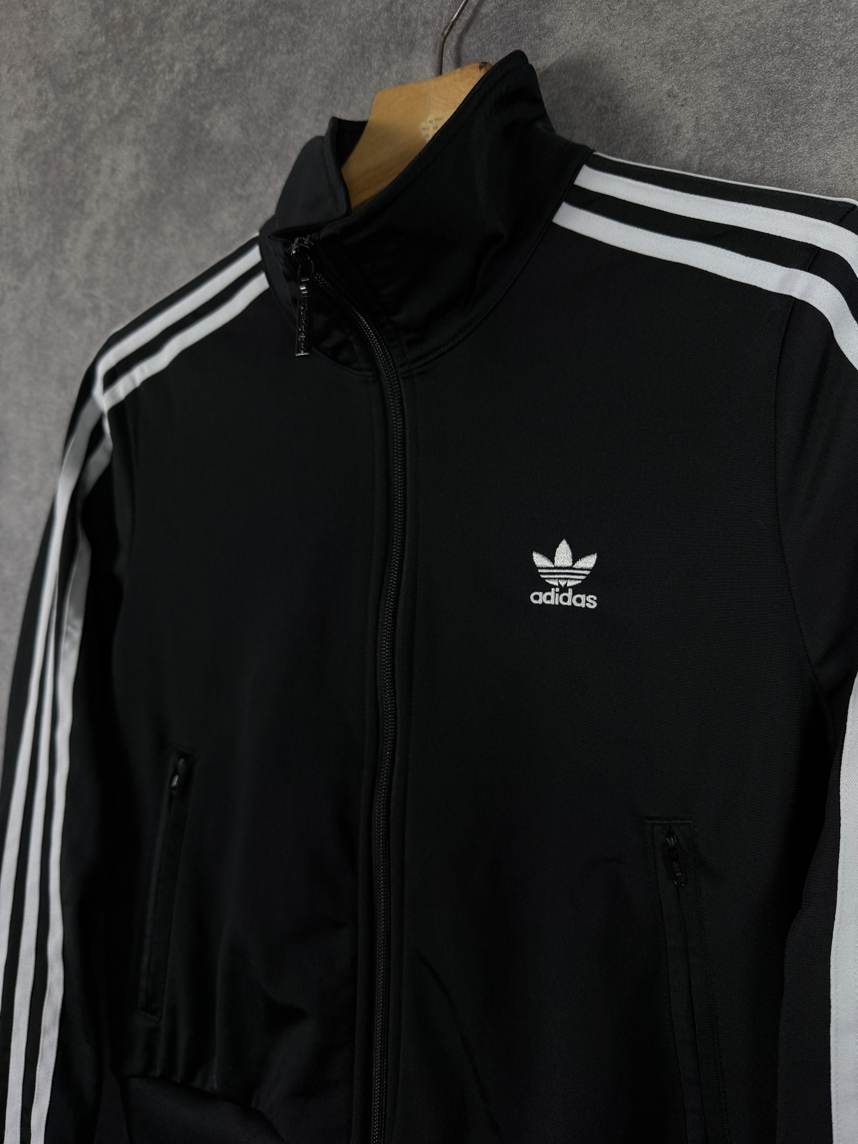 Adidas Adidas zip-up hoodie with stripes classic black mini logo Size S / US 4 / IT 40 - 2 Thumbnail