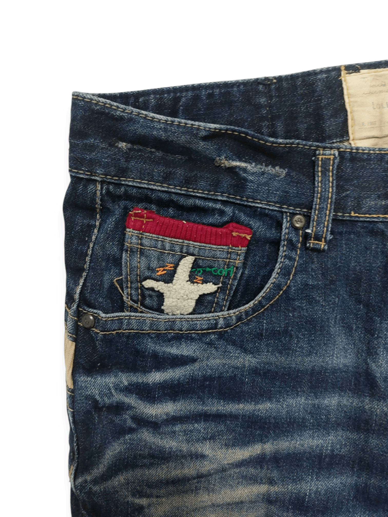 Designer × Japanese Brand Hot🔥Yoshitomo Nara x Lolita Jeans Size US 30 / EU 46 - 6 Thumbnail
