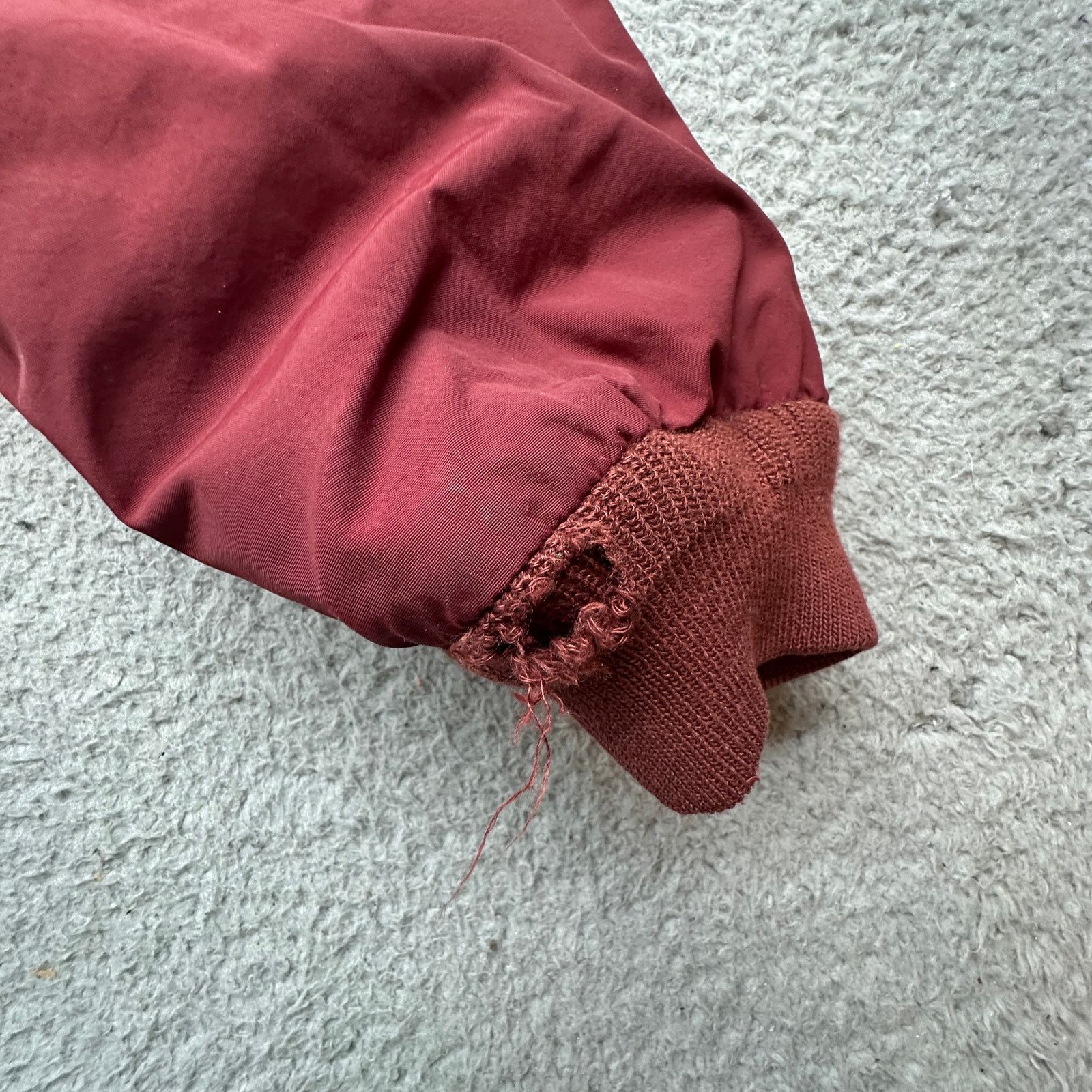 L.L. Bean LL Bean OUF43 Fleece Bomber Warm Up Jacket Mens Large Red Size US L / EU 52-54 / 3 - 10 Thumbnail