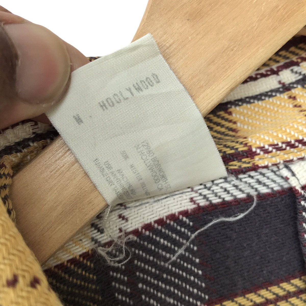 Japanese Brand × N.Hoolywood N. Hoolywood Japan Double Chest Flannel Shirt Size US M / EU 48-50 / 2 - 9 Thumbnail