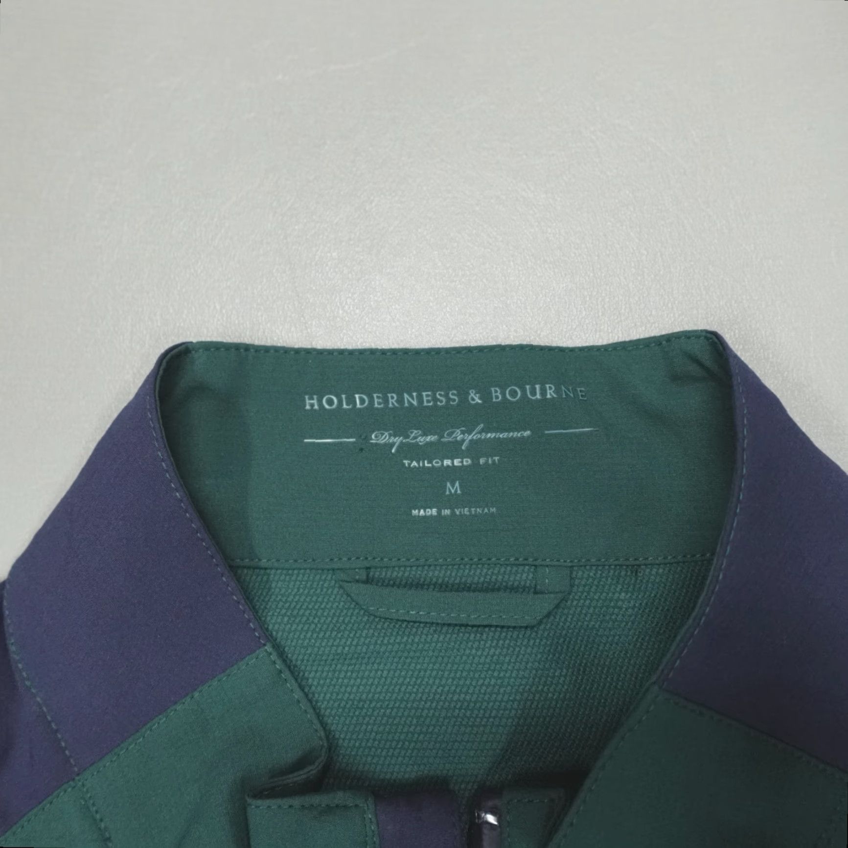 Vintage Holderness & Bourne The Hyde Performance Jacket Men M Full Zip Water Resist Jacket Size US M / EU 48-50 / 2 - 3 Thumbnail