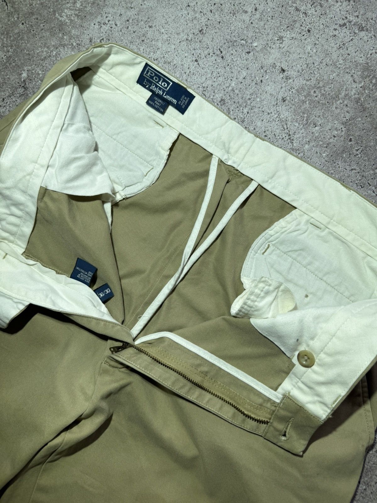 Polo Ralph Lauren × Vintage Polo Ralph Lauren Vintage Pants 36/30 Embroidered Logo Size US 36 / EU 52 - 6 Thumbnail