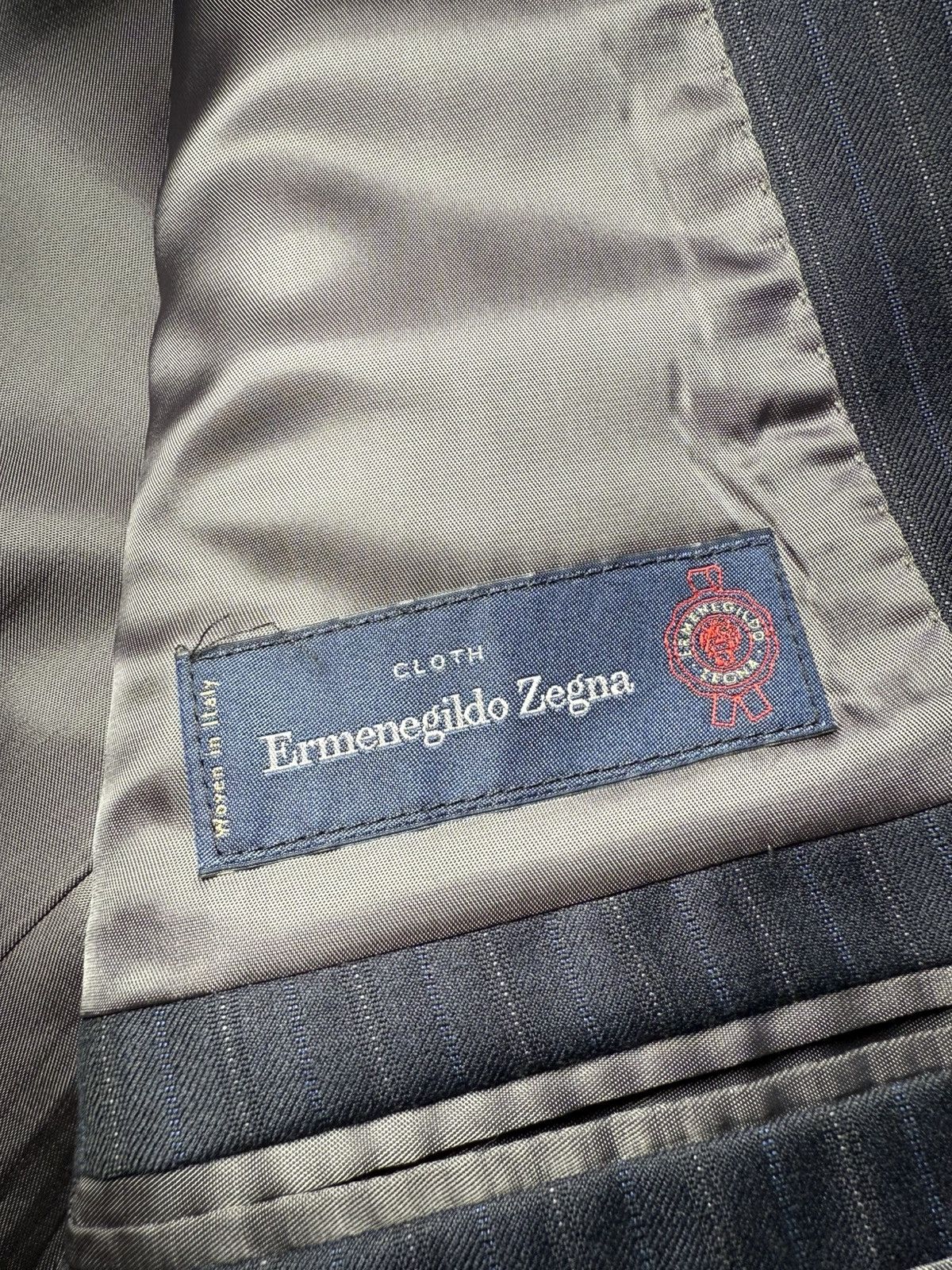 Ermenegildo Zegna Saks Fifth Avenue 42R Blazer | Zegna Wool Pinstripe Size 42R - 2 Thumbnail