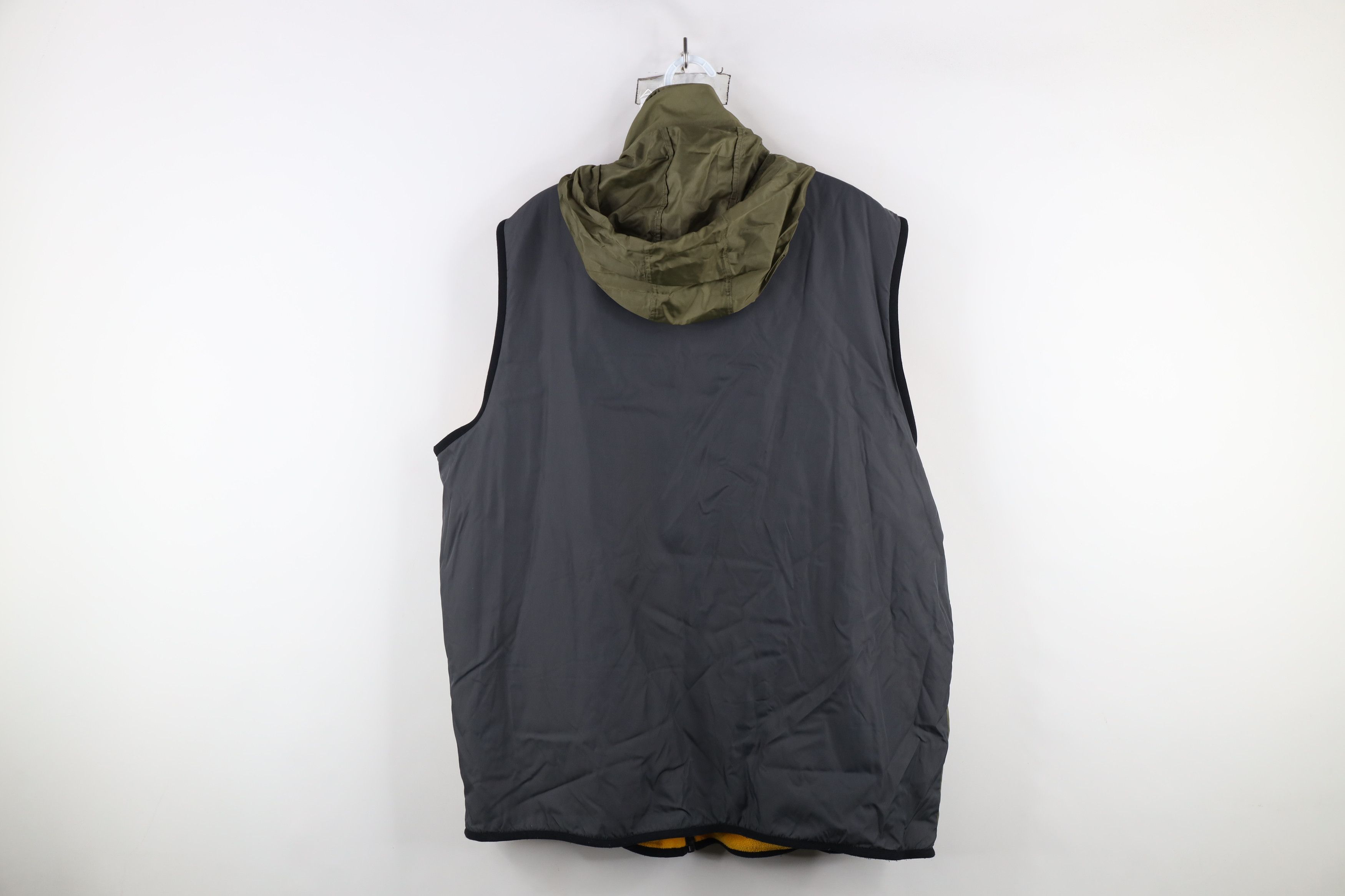 Nautica × Vintage Vintage 90s Nautica Competition Reversible Hooded Jacket Size US XXL / EU 58 / 5 - 8 Thumbnail