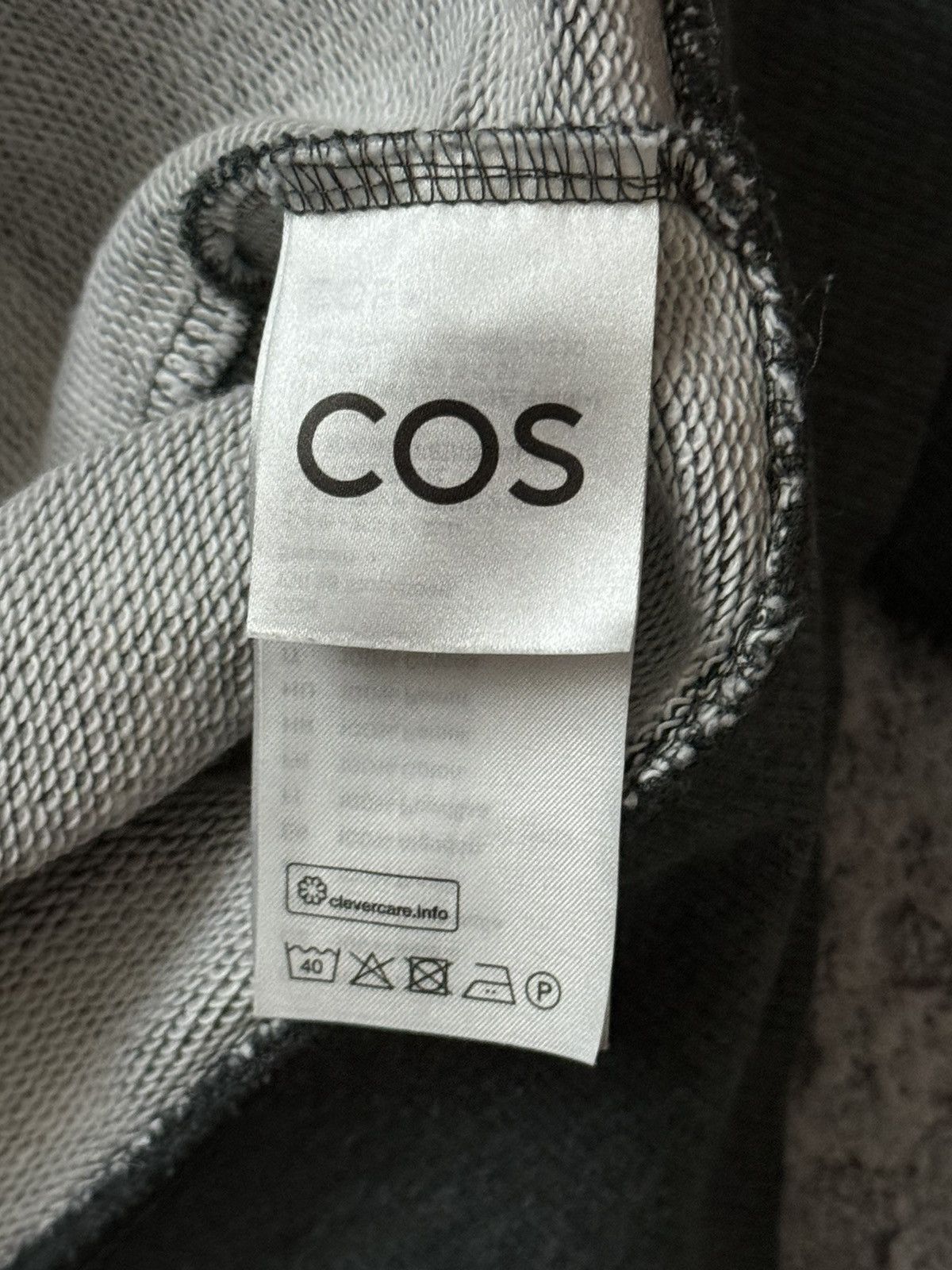 Cos × Designer COS XS 1/4 zip Wmns sweatshirt long sleeve jumper sweater Size XS / US 0-2 / IT 36-38 - 8 Thumbnail