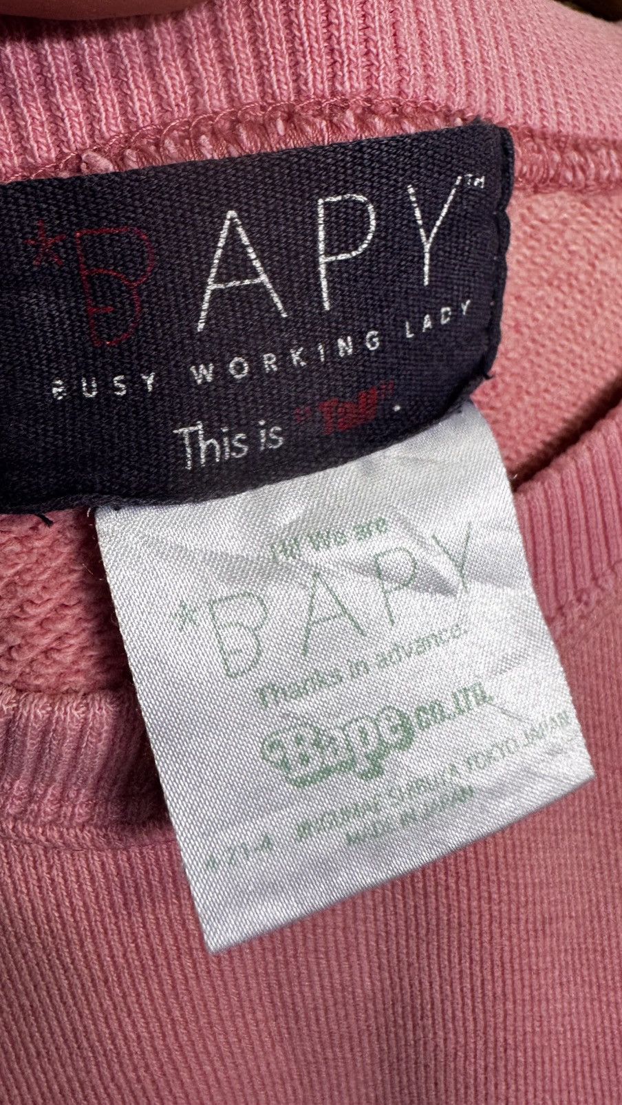 Bape Vintage Distressed Bapy by Bape Sweatshirt Size M / US 6-8 / IT 42-44 - 5 Thumbnail
