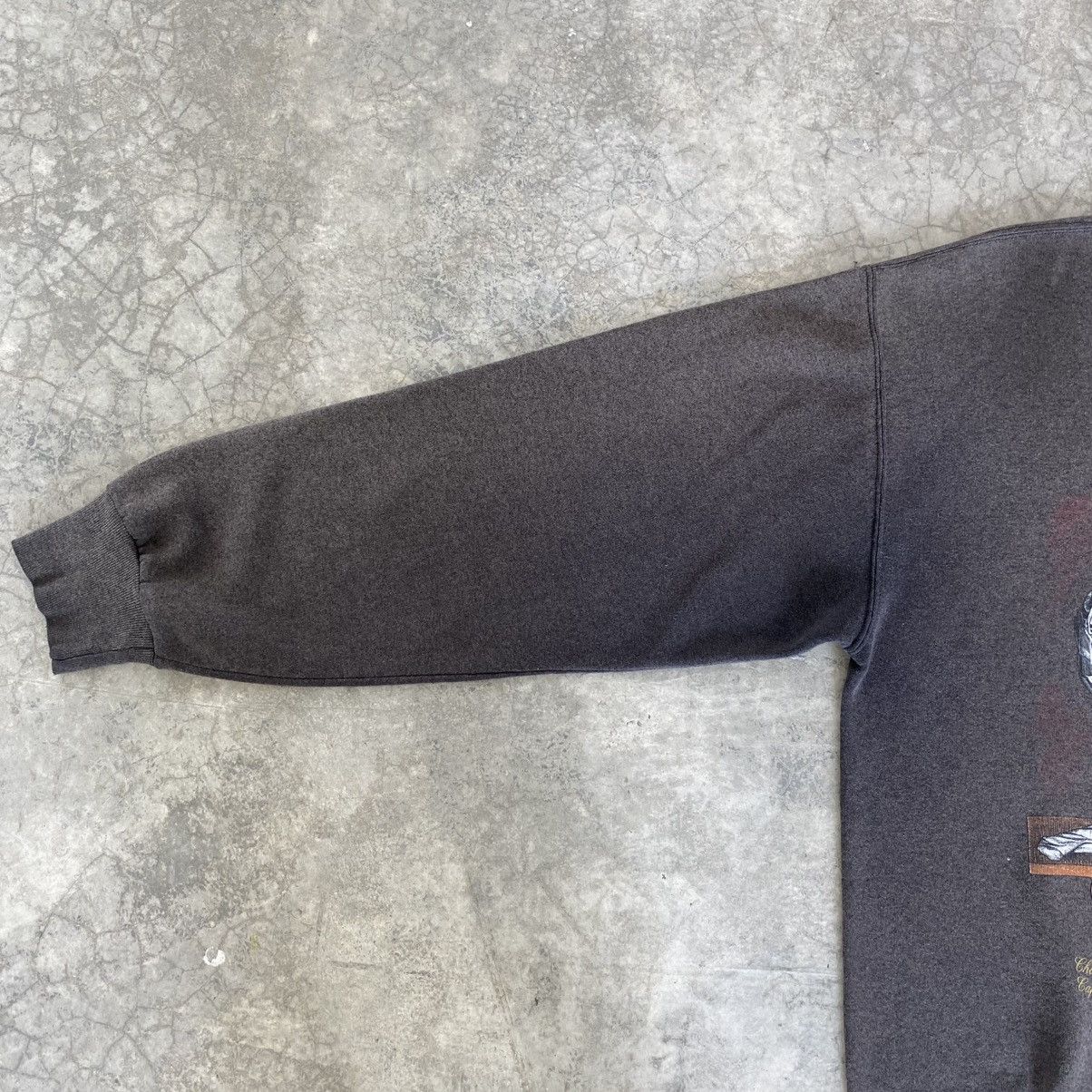 NBA VTG 90’s Chicago Bulls MJ Sun Faded Crewneck Sweatshirt Size US L / EU 52-54 / 3 - 9 Thumbnail