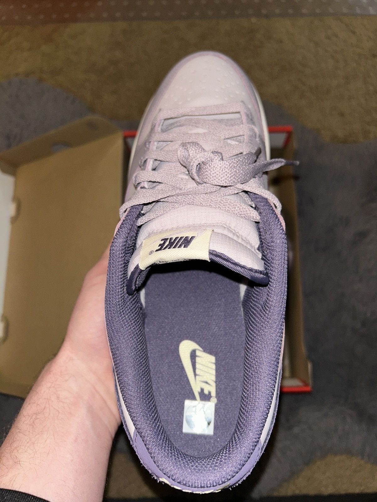 Nike NEW Nike Dunk Low ‘Light Violet’ ‘Dark Raisin’ SZ 11 Size US 11 / EU 44 - 8 Thumbnail