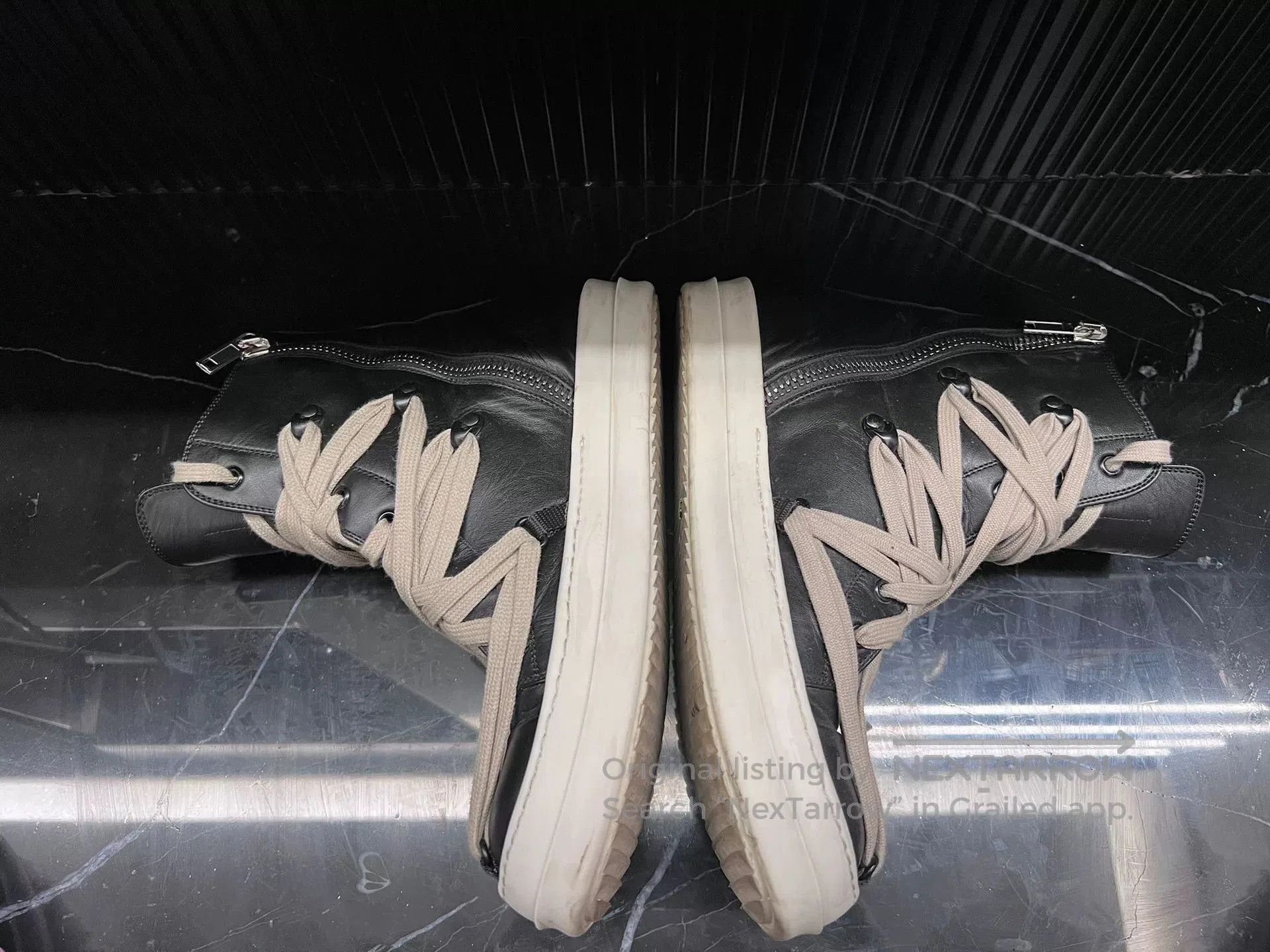 Rick Owens rick owens strappy high. Size US 10 / EU 43 - 3 Thumbnail