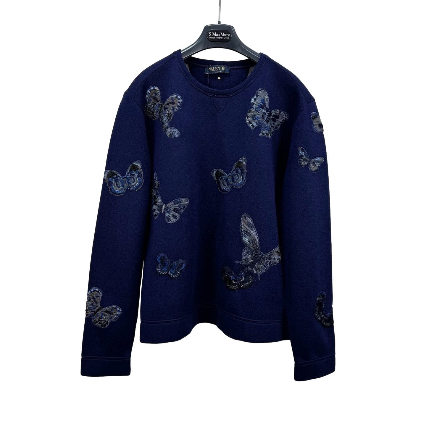 Valentino Valentino Butterfly Embroidered Sweatshirt Size S Size US S / EU 44-46 / 1 - 1 Thumbnail