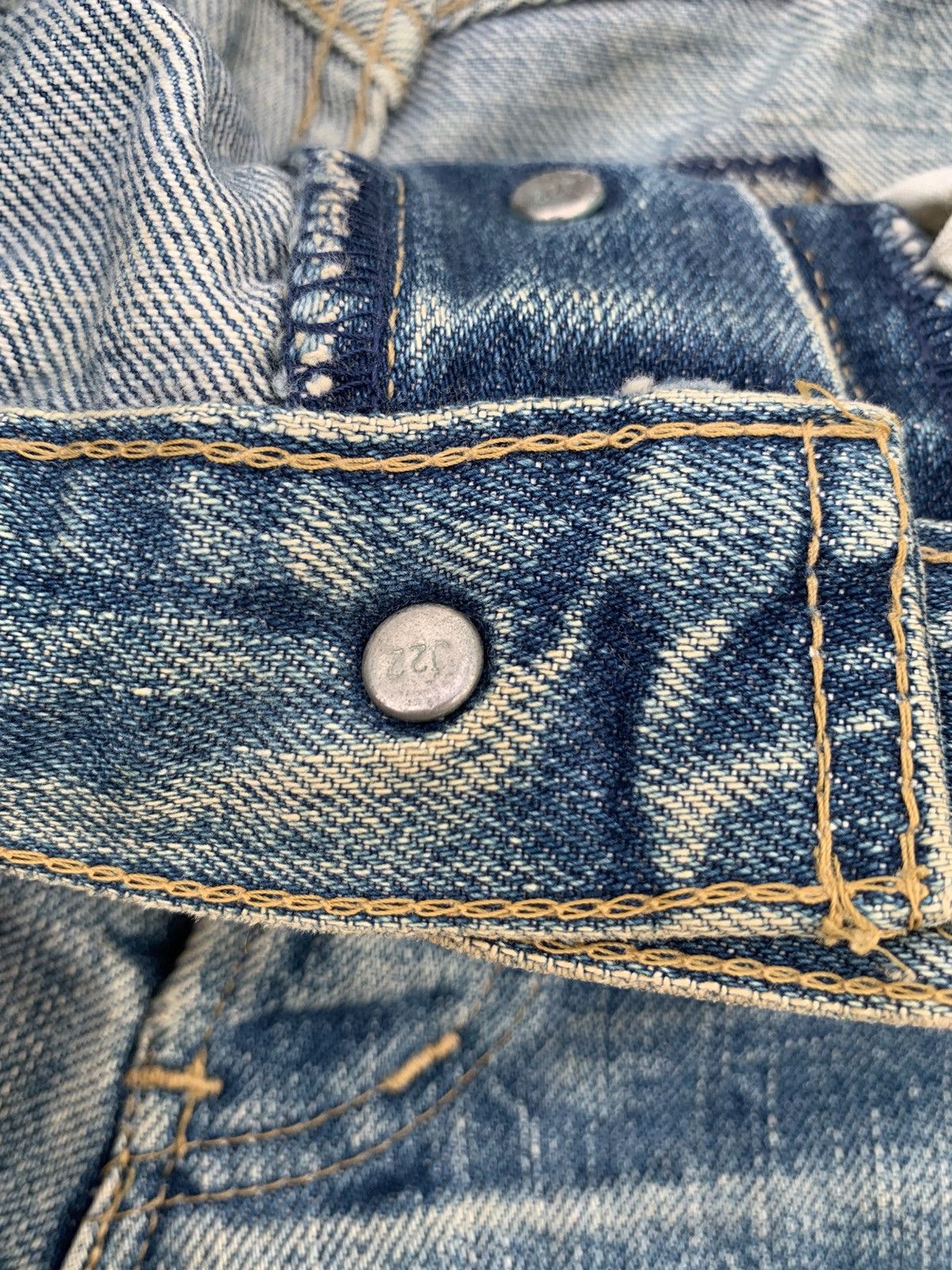 Levi's Vintage Clothing VINTAGE LEVIS 503BXX BIG E SELVEDGE FADED DISTESSED DENIM Size US 28 / EU 44 - 13 Thumbnail