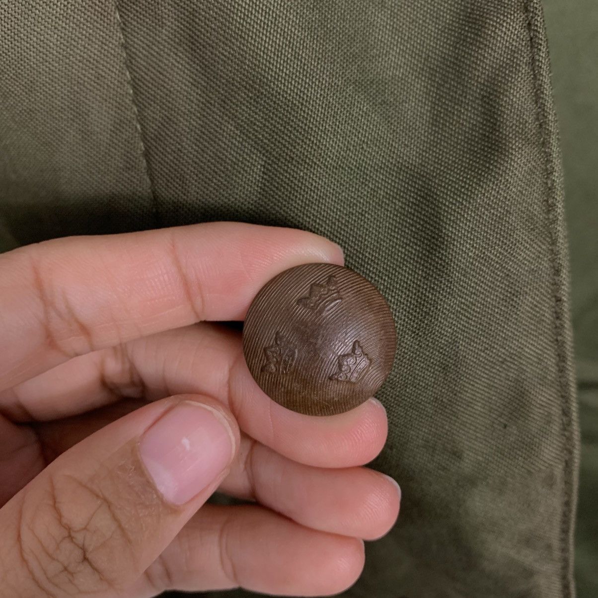 Vintage Vintage C48 Swedish Military Jacket Size US M / EU 48-50 / 2 - 14 Thumbnail