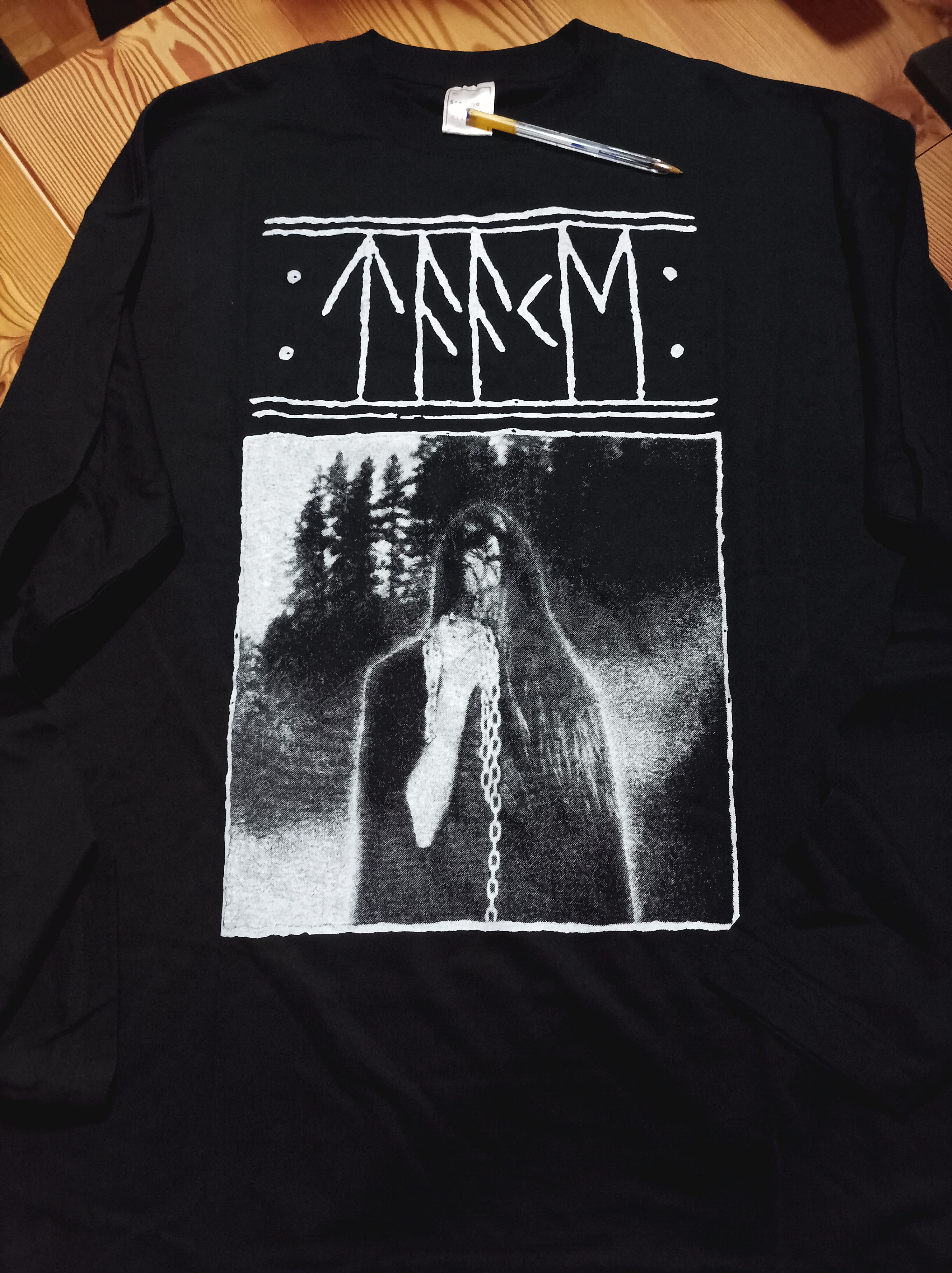 Vintage Taake Over Bjoergvin graater himmerik Size US XL / EU 56 / 4 - 1 Thumbnail