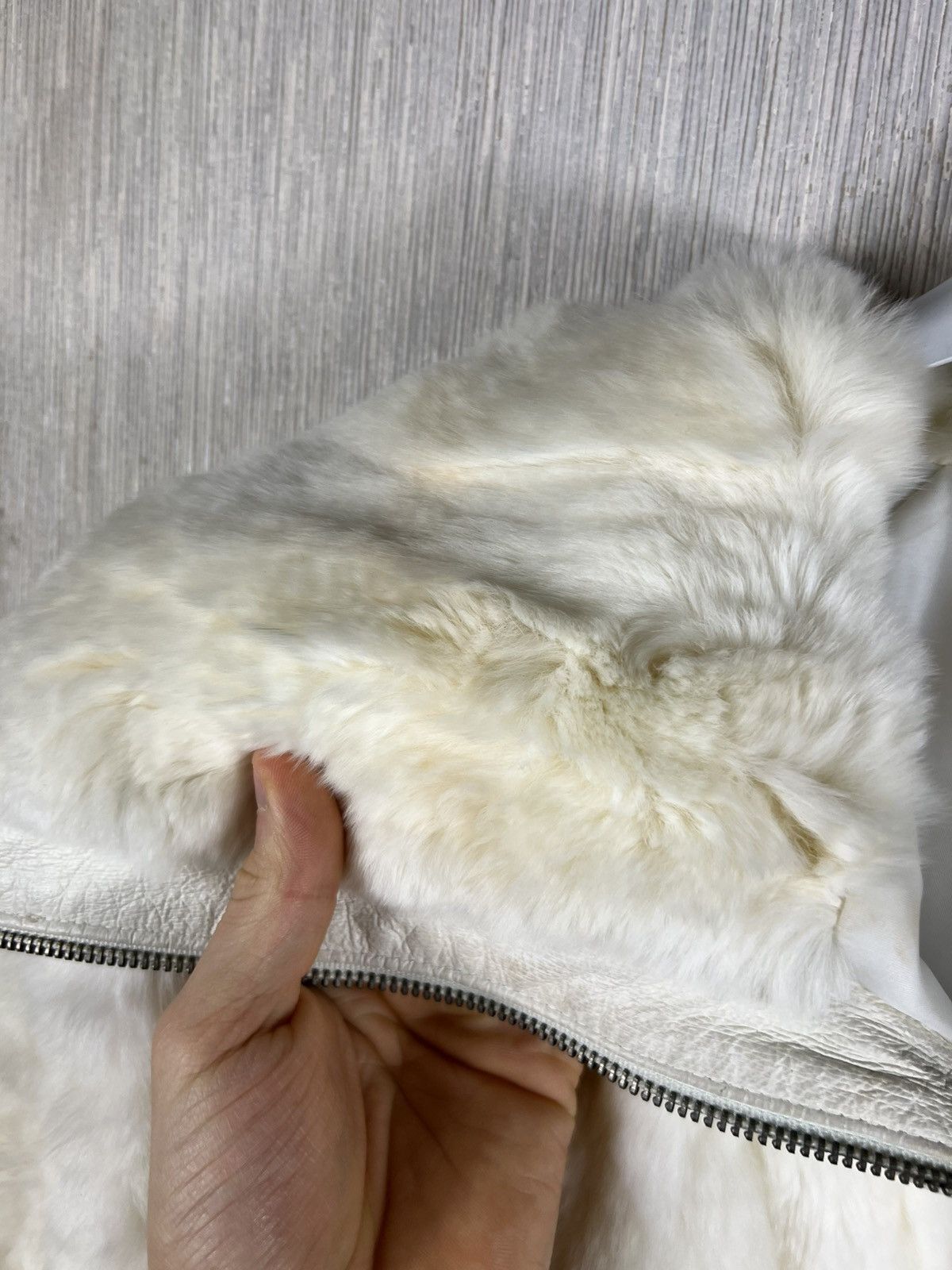 Vintage Vintage Conbipel y2k fur leather belt cropped jacket retro Size S / US 4 / IT 40 - 13 Thumbnail