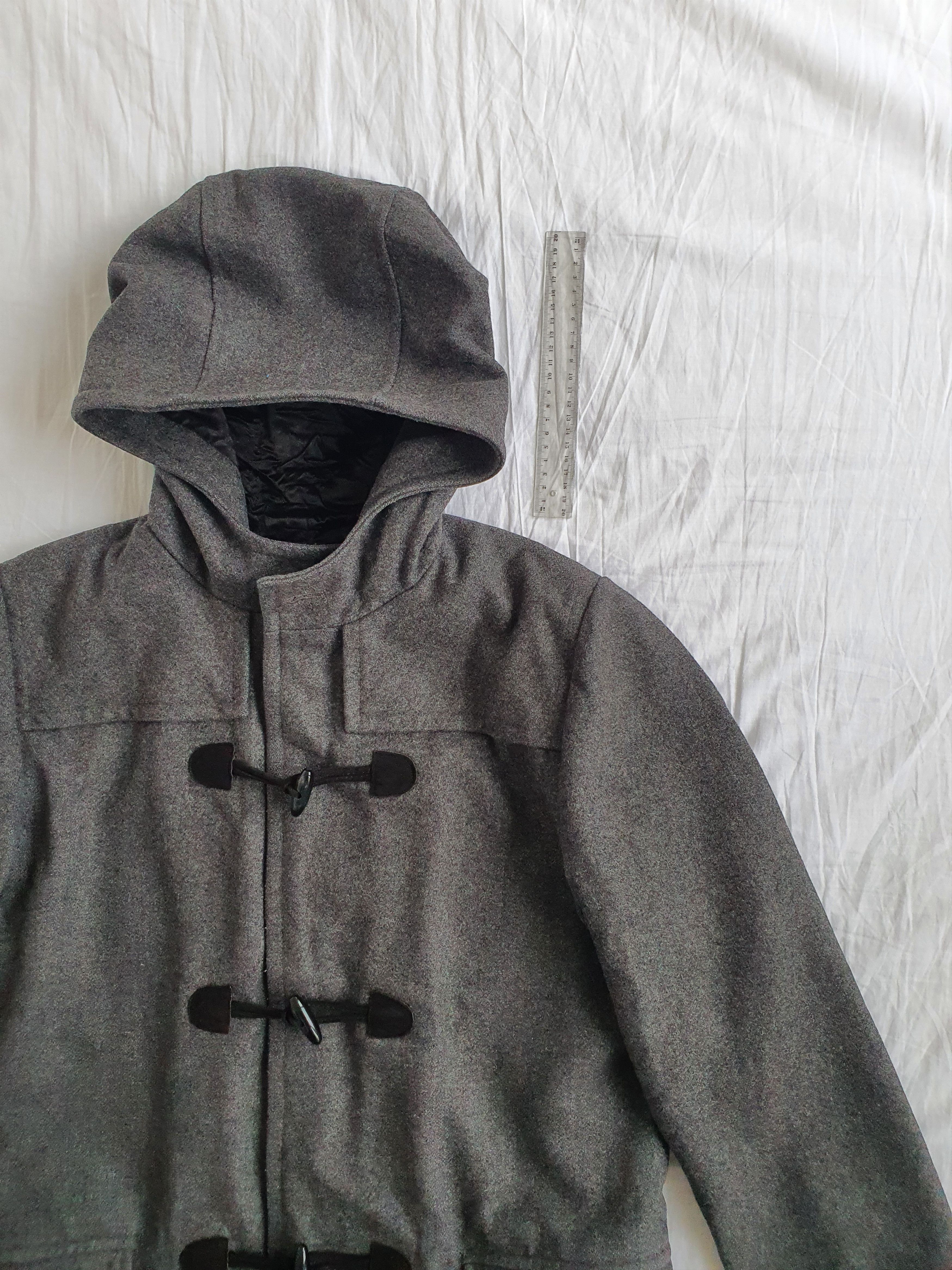 A.P.C. A.P.C. (JAPAN) - Unisex Wool Duffle Coat w Hood - Gray Size US S / EU 44-46 / 1 - 4 Thumbnail