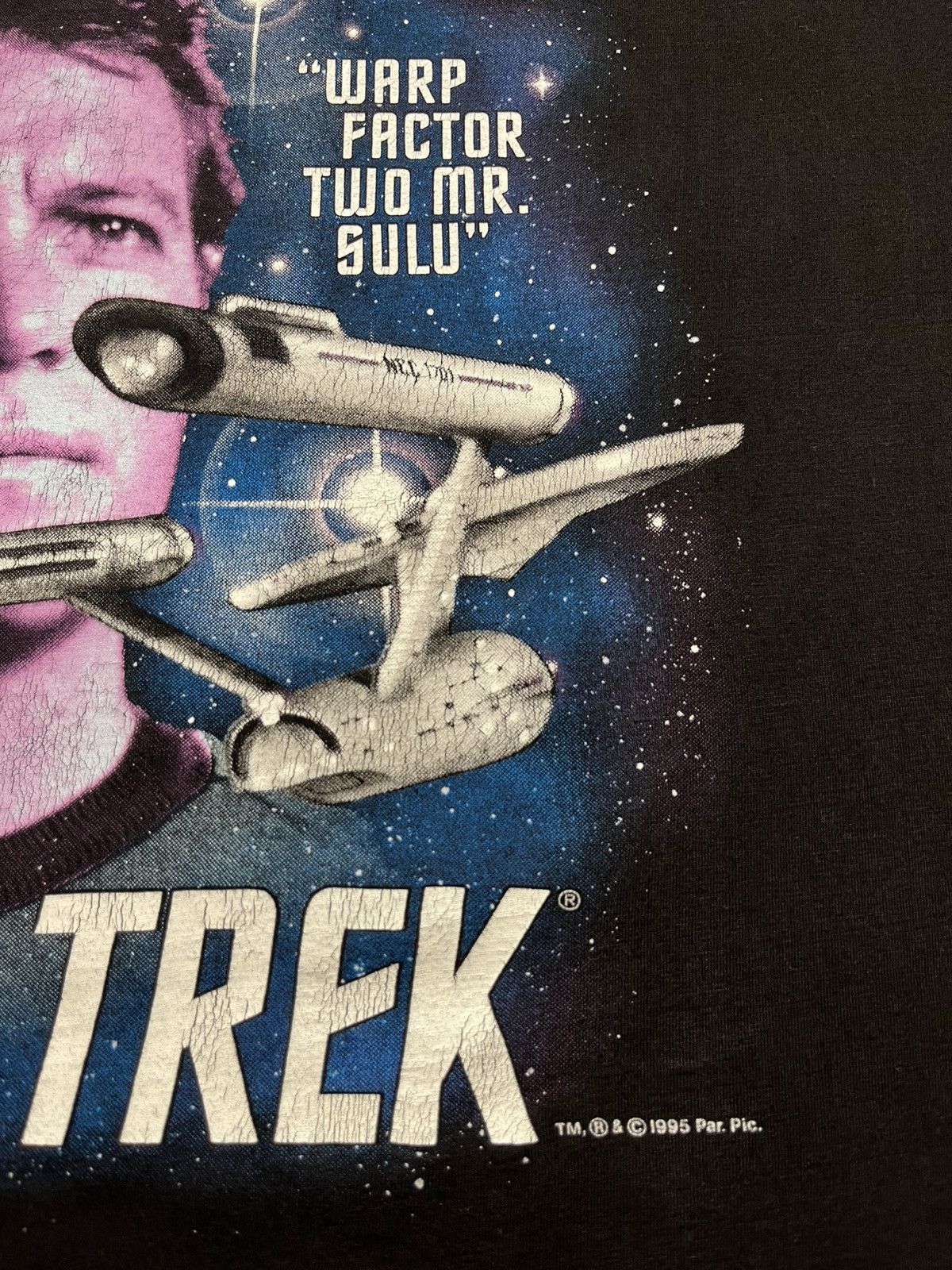 Vintage Vintage 1995 Star Trek T-shirt XL Size US XL / EU 56 / 4 - 10 Thumbnail