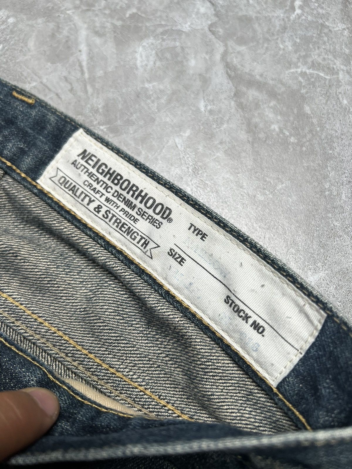 Neighborhood Neighborhood 14oz Washed Dp Narrow Jeans Size US 29 - 14 Thumbnail