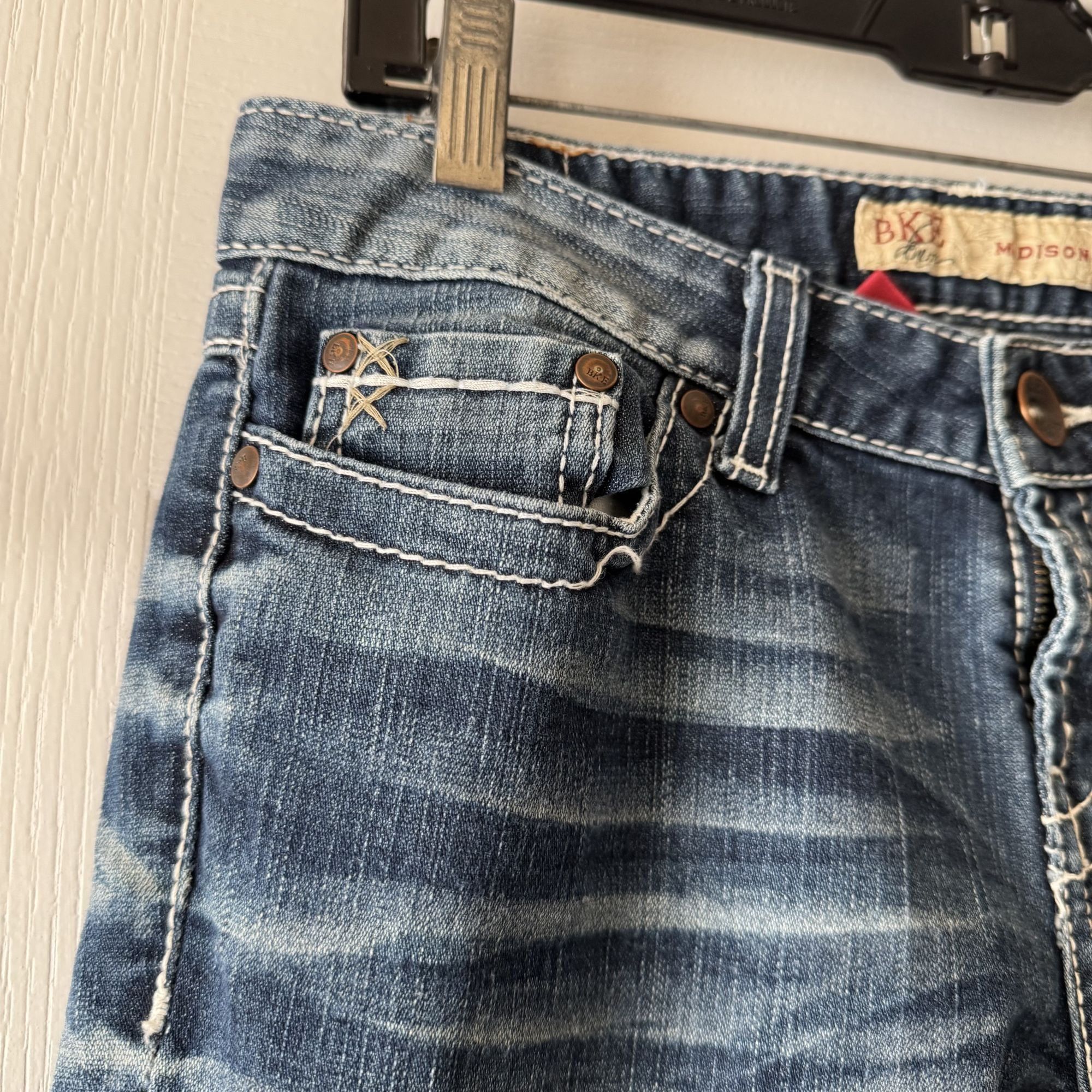 BKE BKE Women Jeans Madison Style Slight Flare Size 29/29.5 Size 29" - 5 Thumbnail