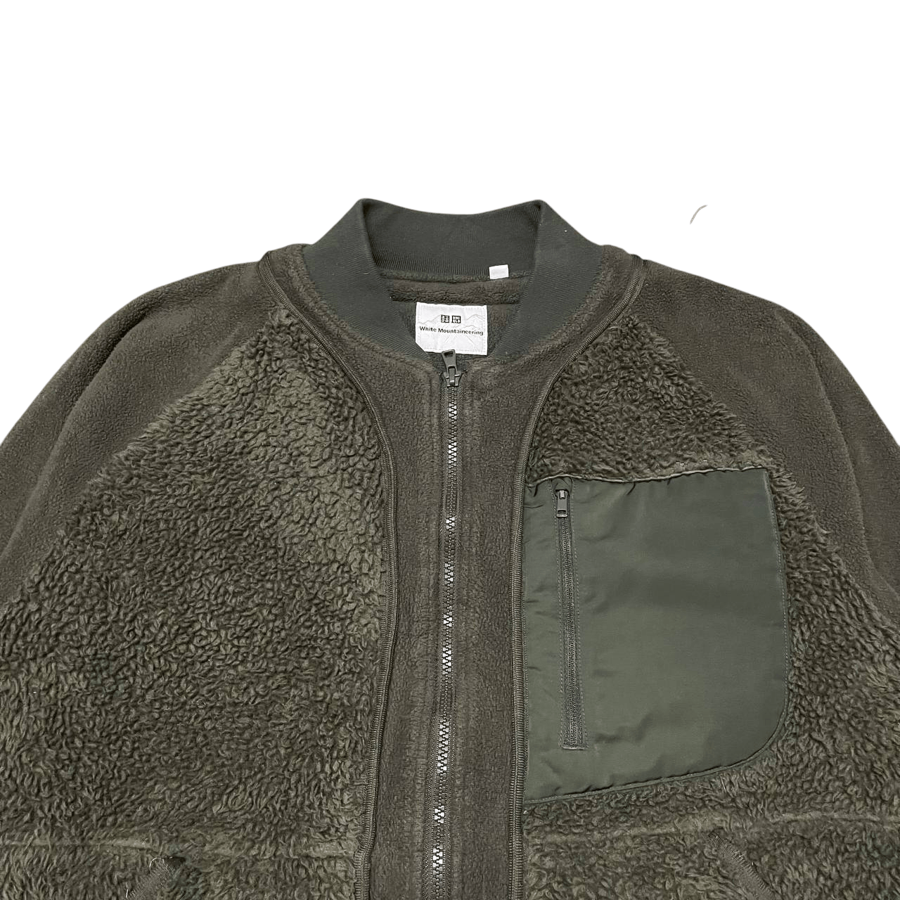 Uniqlo × White Mountaineering White Mountaineering Uniqlo Fleece Sheepa Jacket Size US M / EU 48-50 / 2 - 2 Thumbnail
