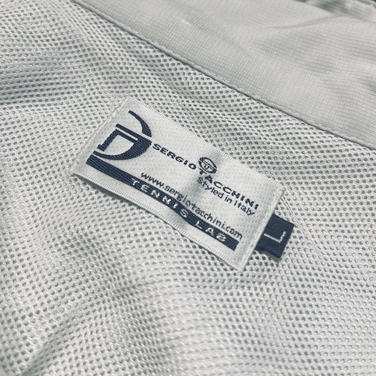 Sergio Tacchini × Vintage Windbreaker Sergio Tacchini Lab Jacket Classic 2000ss Size US L / EU 52-54 / 3 - 5 Thumbnail