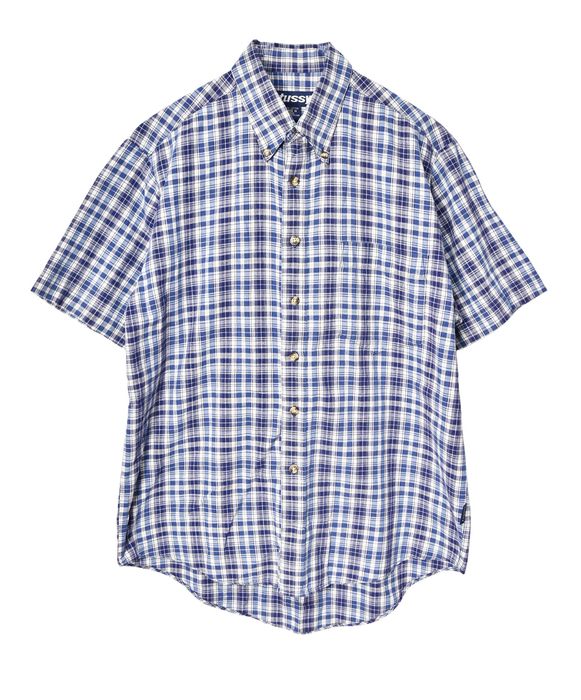 Stussy STUSSY x Vintage/old check shirt/25958 - 655 50 | Grailed