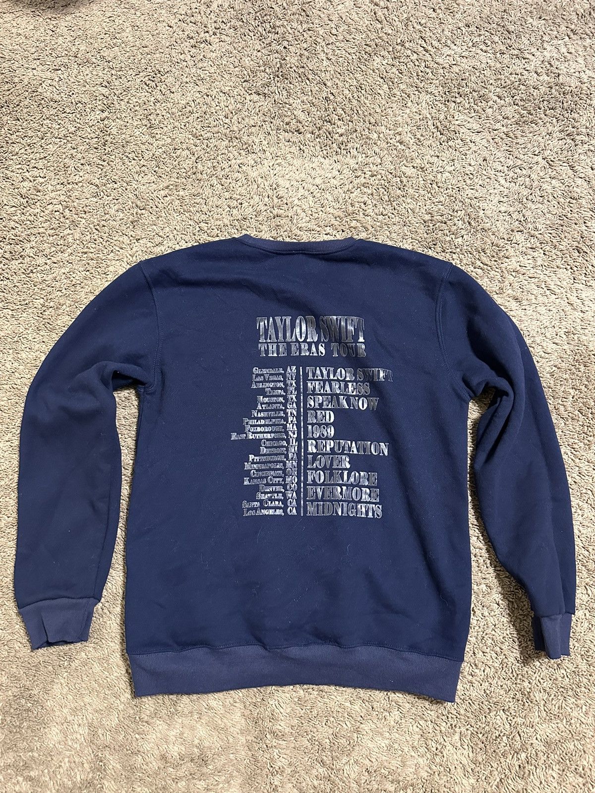 Nike × Vintage Vintage Unisex Taylor Swift The Eras sweater 2023 size large Size L / US 10 / IT 46 - 6 Thumbnail