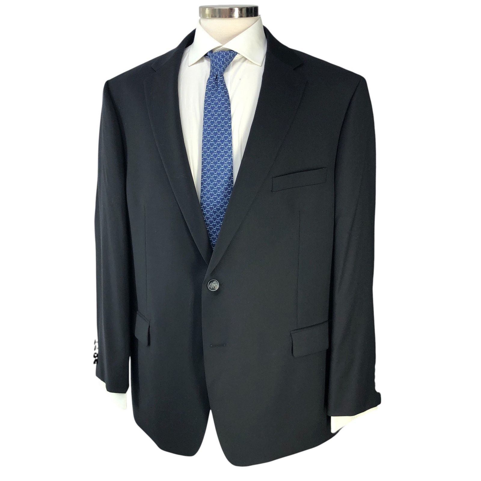 Hart Schaffner Marx Hart Schaffner Marx HSM Size 50R Blazer Blue Metal Buttons Size 50R - 1 Thumbnail