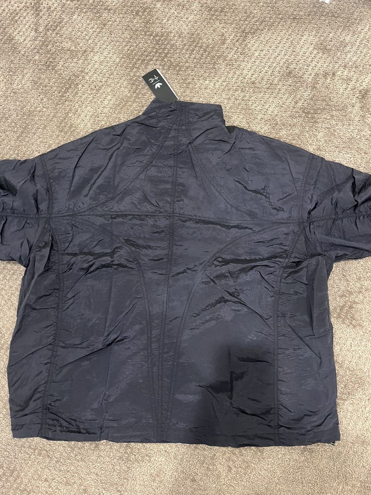 Thug Club Adidas X Thug Club Woven Track Top Black/Silver Brand new Size US L / EU 52-54 / 3 - 3 Thumbnail