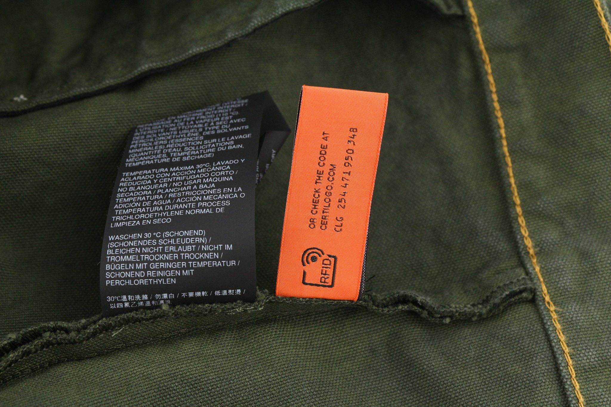 Heron Preston Men L Green Pure Cotton Long Sleeved 80299 Size US L / EU 52-54 / 3 - 8 Thumbnail