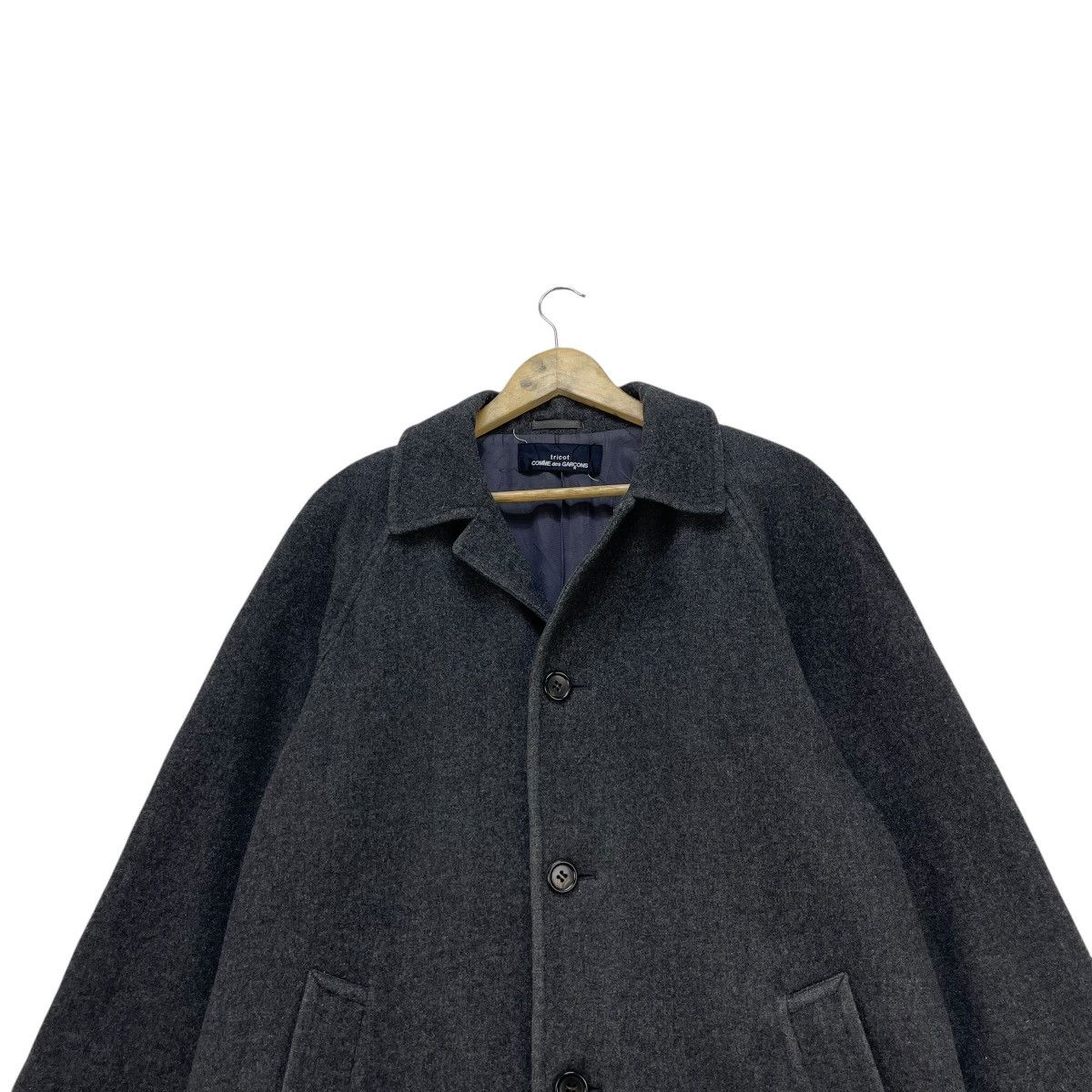 CDG by Comme des Garcons × Comme des Garcons × Vintage 💥Vintage Comme Des Carcons Tricot AD1993 Long Coat Jacket Size US S / EU 44-46 / 1 - 5 Thumbnail