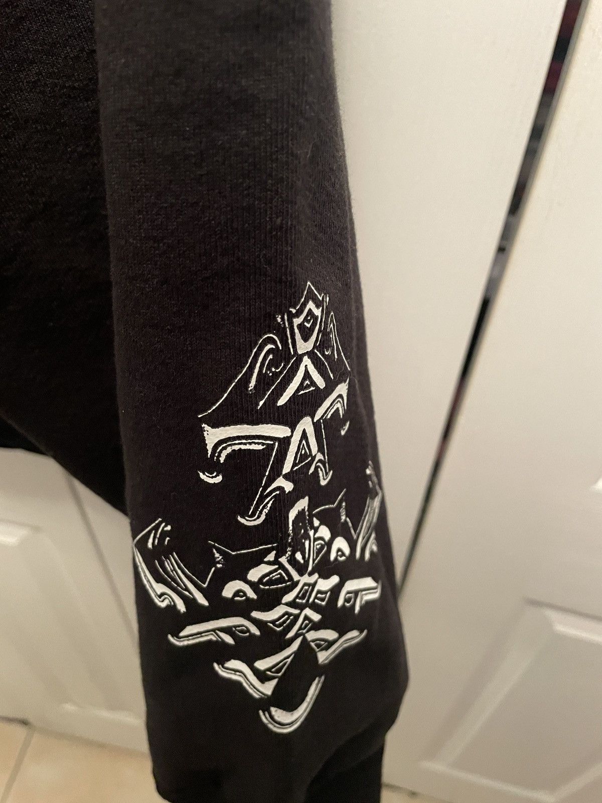 Ken Carson KEN CARSON GORECORE LIVE CHAOS ZIP UP HOODIE