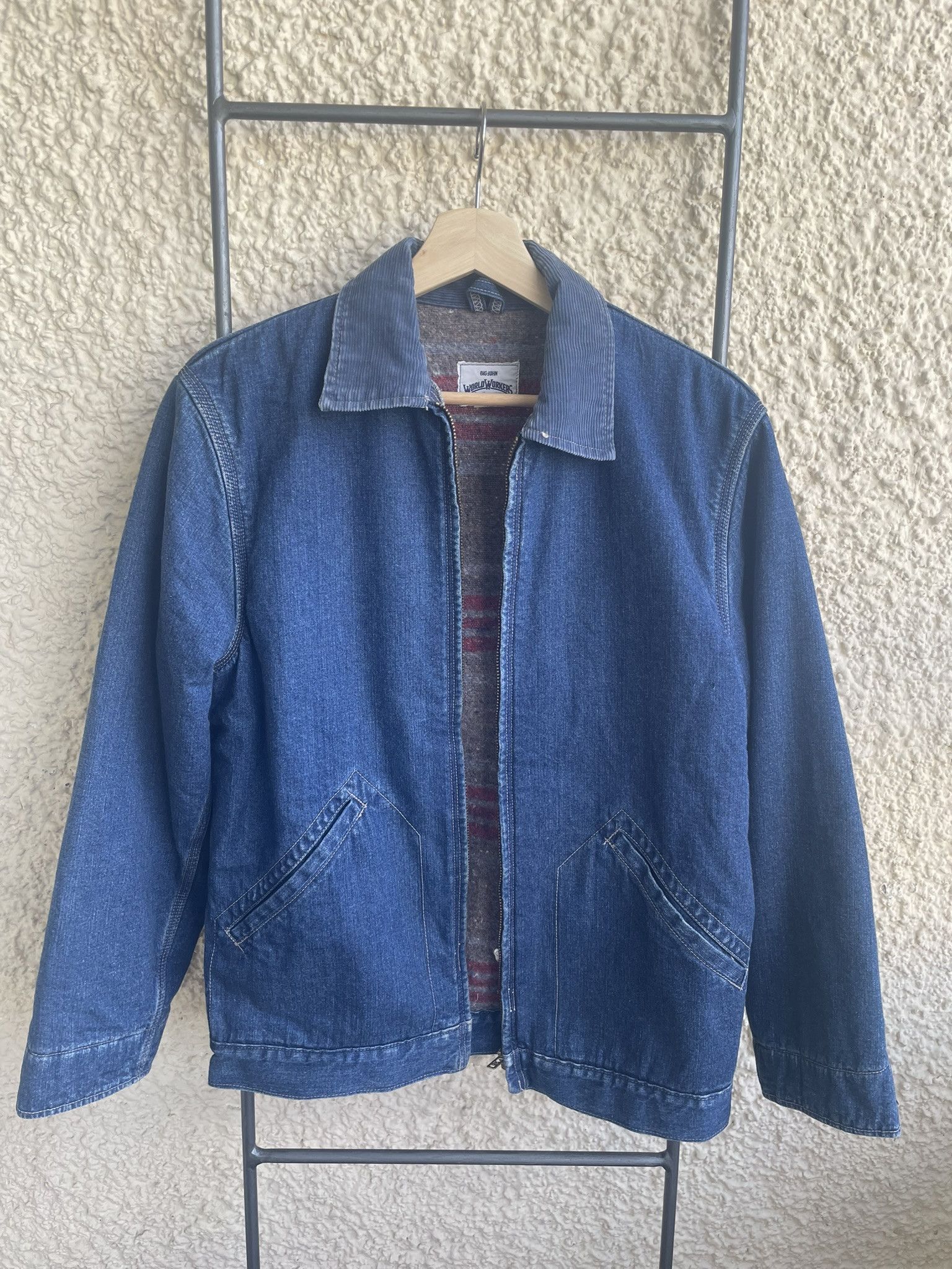 Big John Big John World Workers denim work chore jacket Size US S / EU 44-46 / 1 - 3 Thumbnail