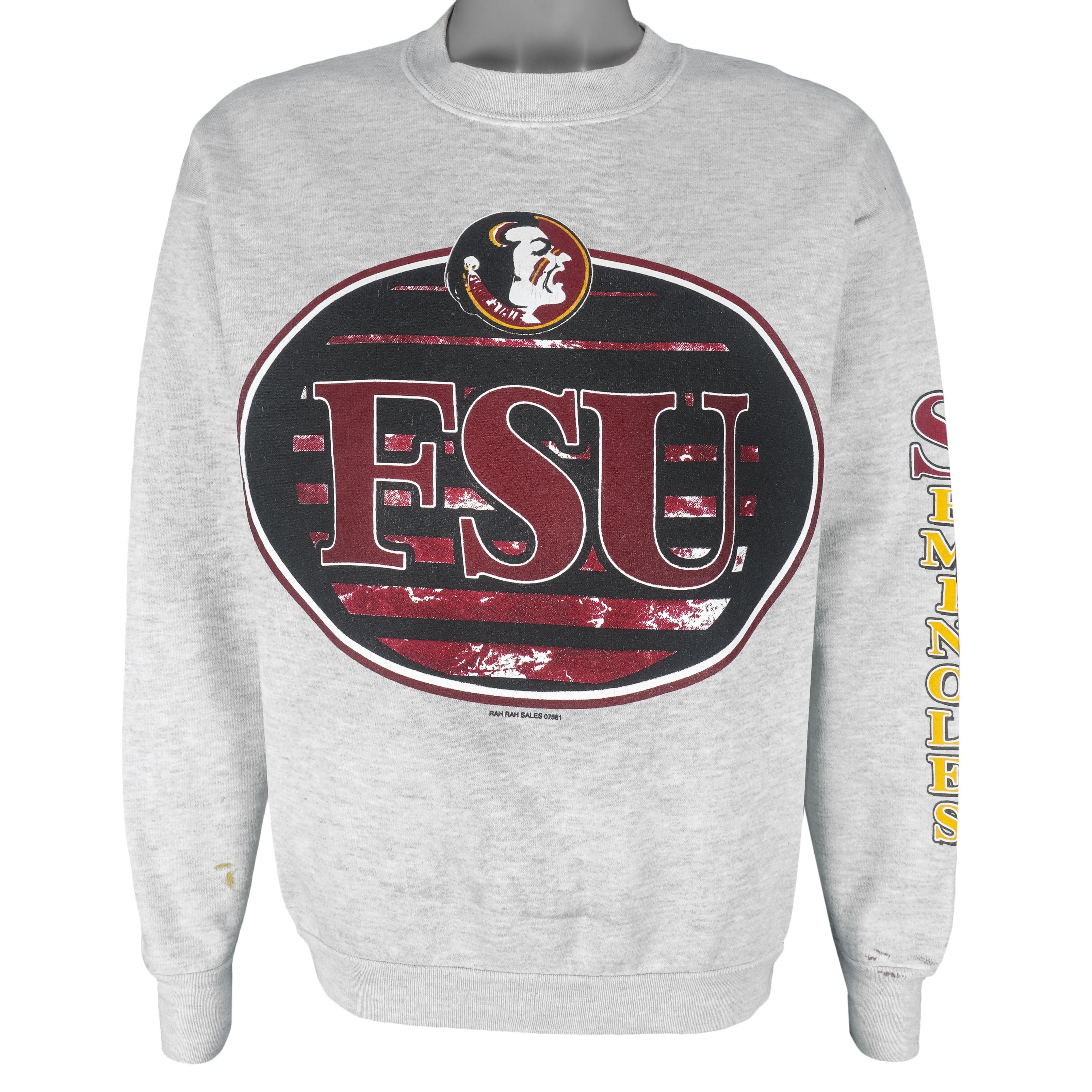 Lee NCAA - Florida State Seminoles Crew Neck Sweatshirt 1990s Size US L / EU 52-54 / 3 - 1 Thumbnail