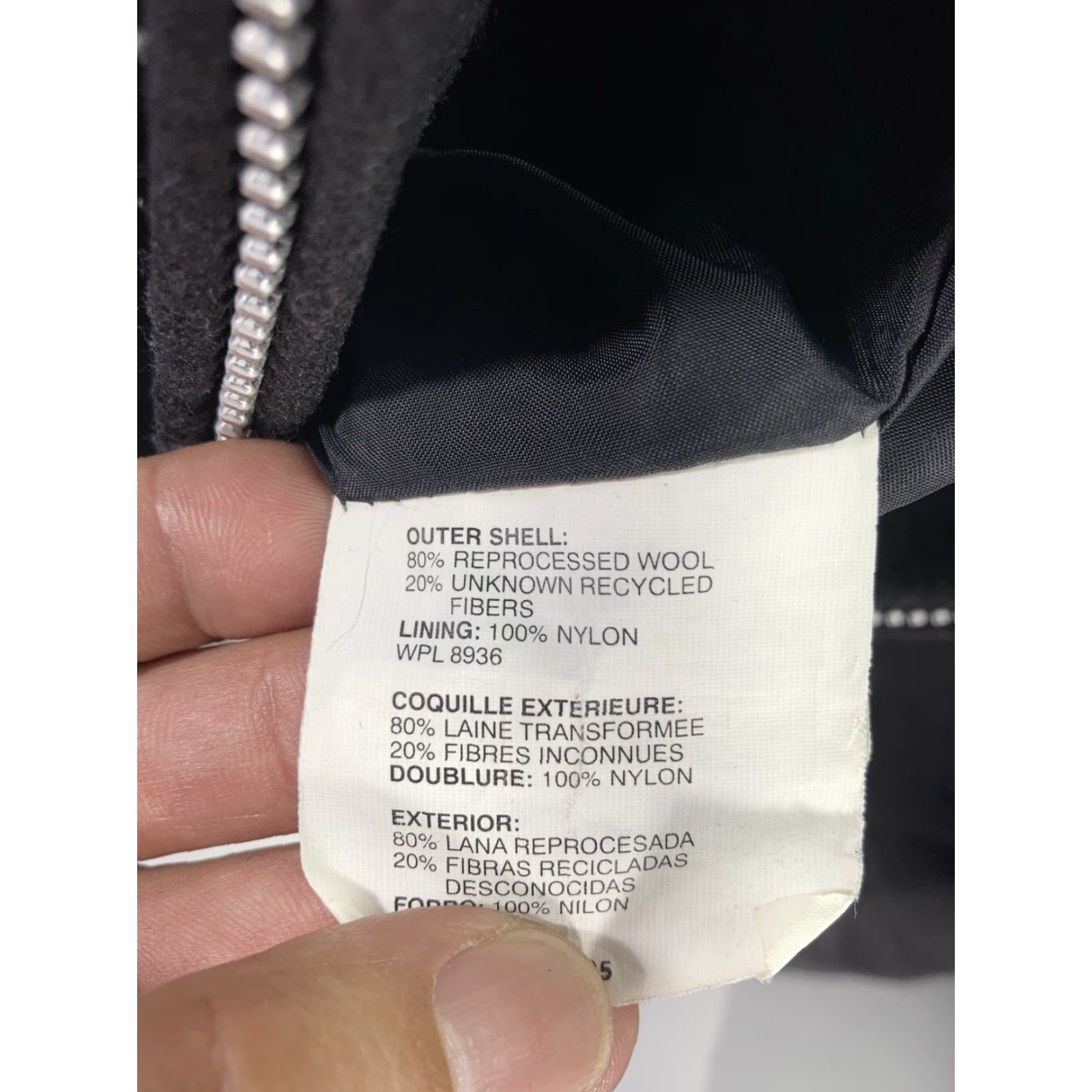Express VINTAGE DeLong Baseball Express Varsity Jacket Men XL Black Wool Leather Full Zip VTG Size US XL / EU 56 / 4 - 6 Thumbnail