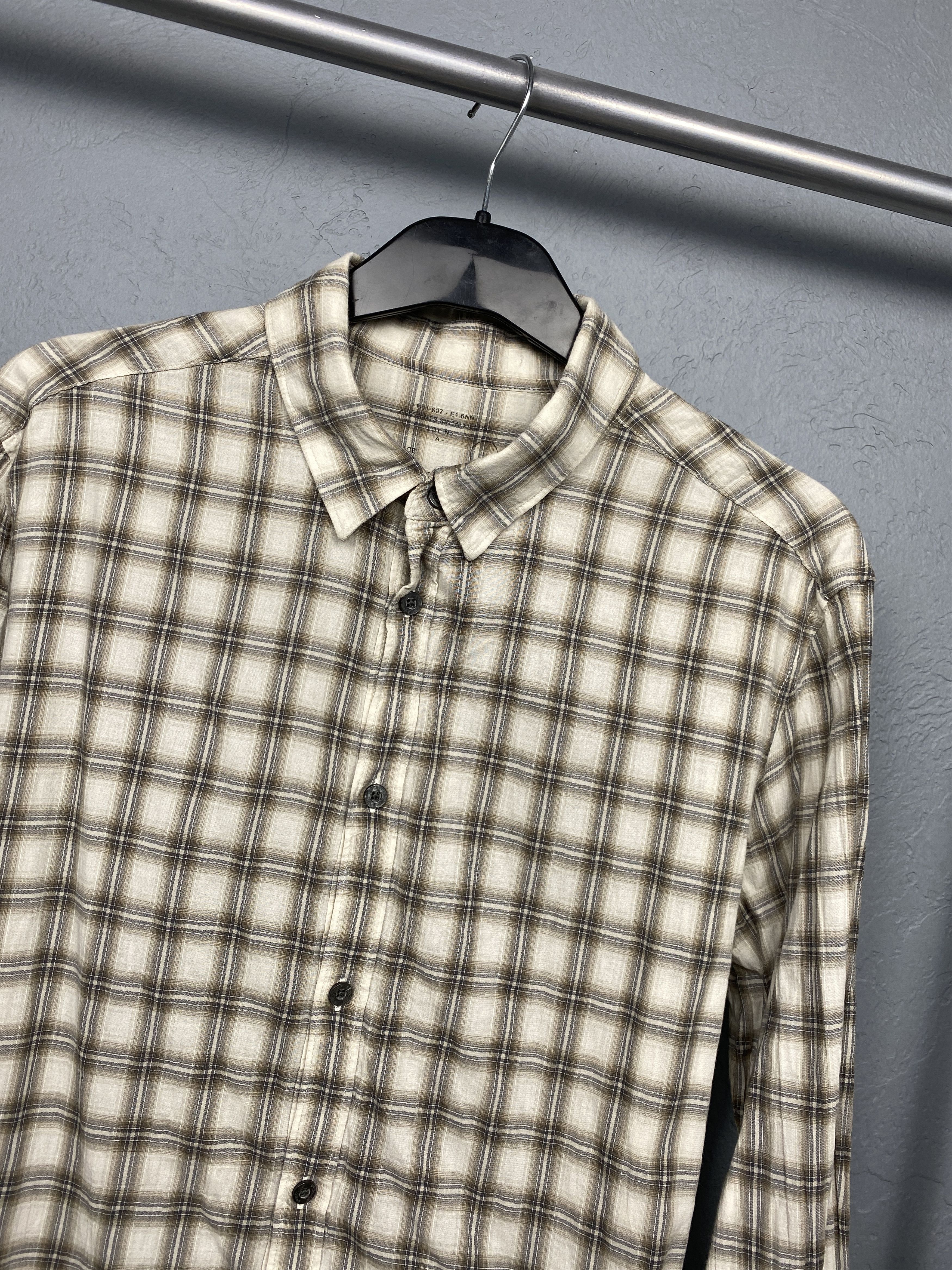 Allsaints Allsaints Vintage Mens Plaid Long Sleeve Shirt Size US L / EU 52-54 / 3 - 2 Thumbnail