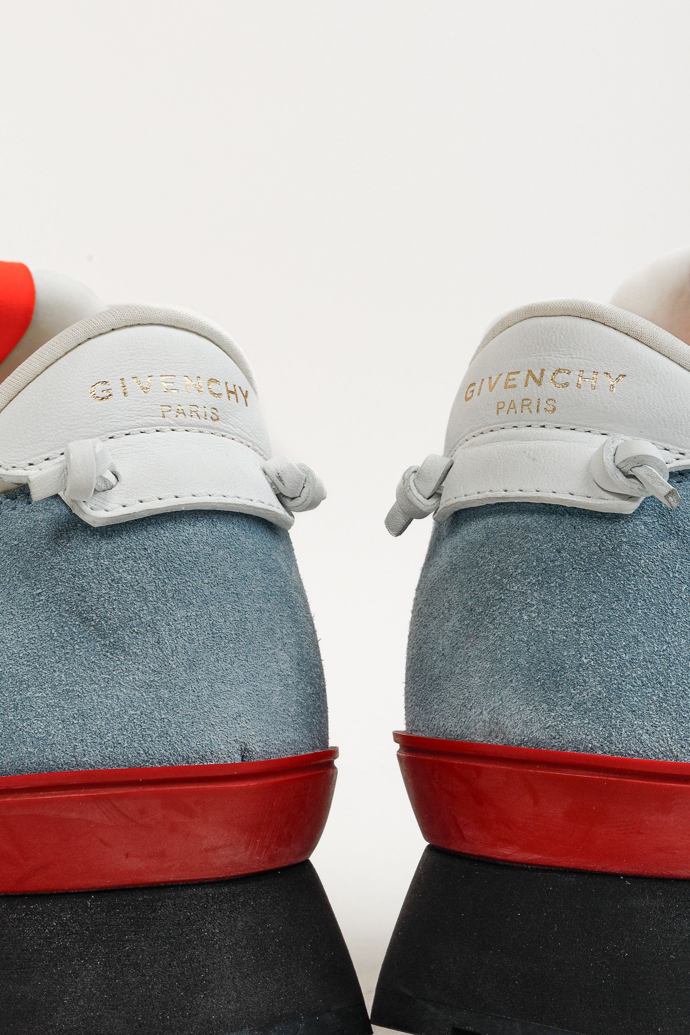 Givenchy Givenchy Active Runner Grey & Blue Nylon Sneakers Size US 8 / EU 41 - 9 Thumbnail