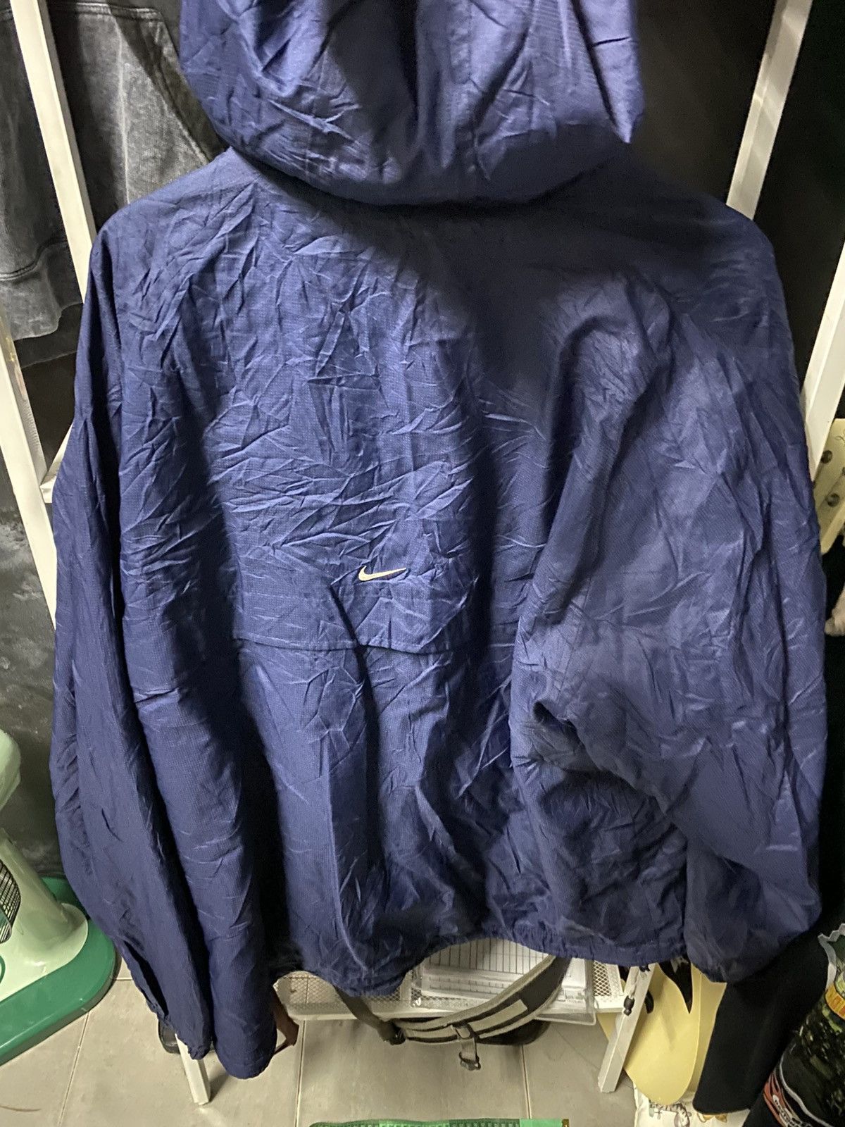 Nike × Vintage NIKE REVERSIBLE HOODIE WINDBREAKER Size US XL / EU 56 / 4 - 5 Thumbnail