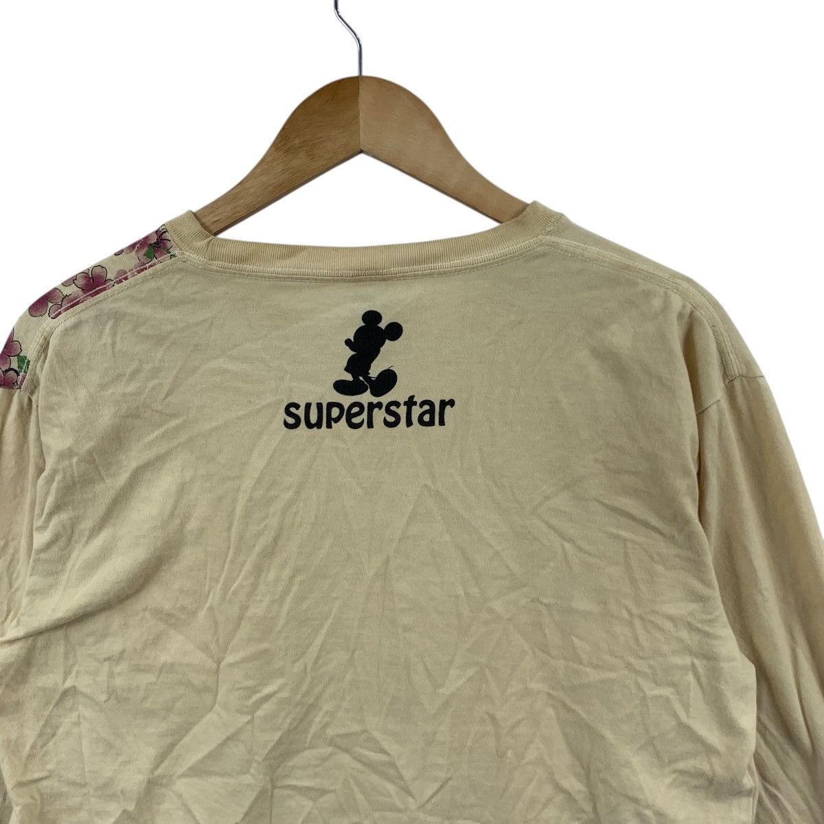 Disney Vintage DISNEY MICKEY MOUSE Superstar Floral Tee Shirt Size M / US 6-8 / IT 42-44 - 6 Thumbnail