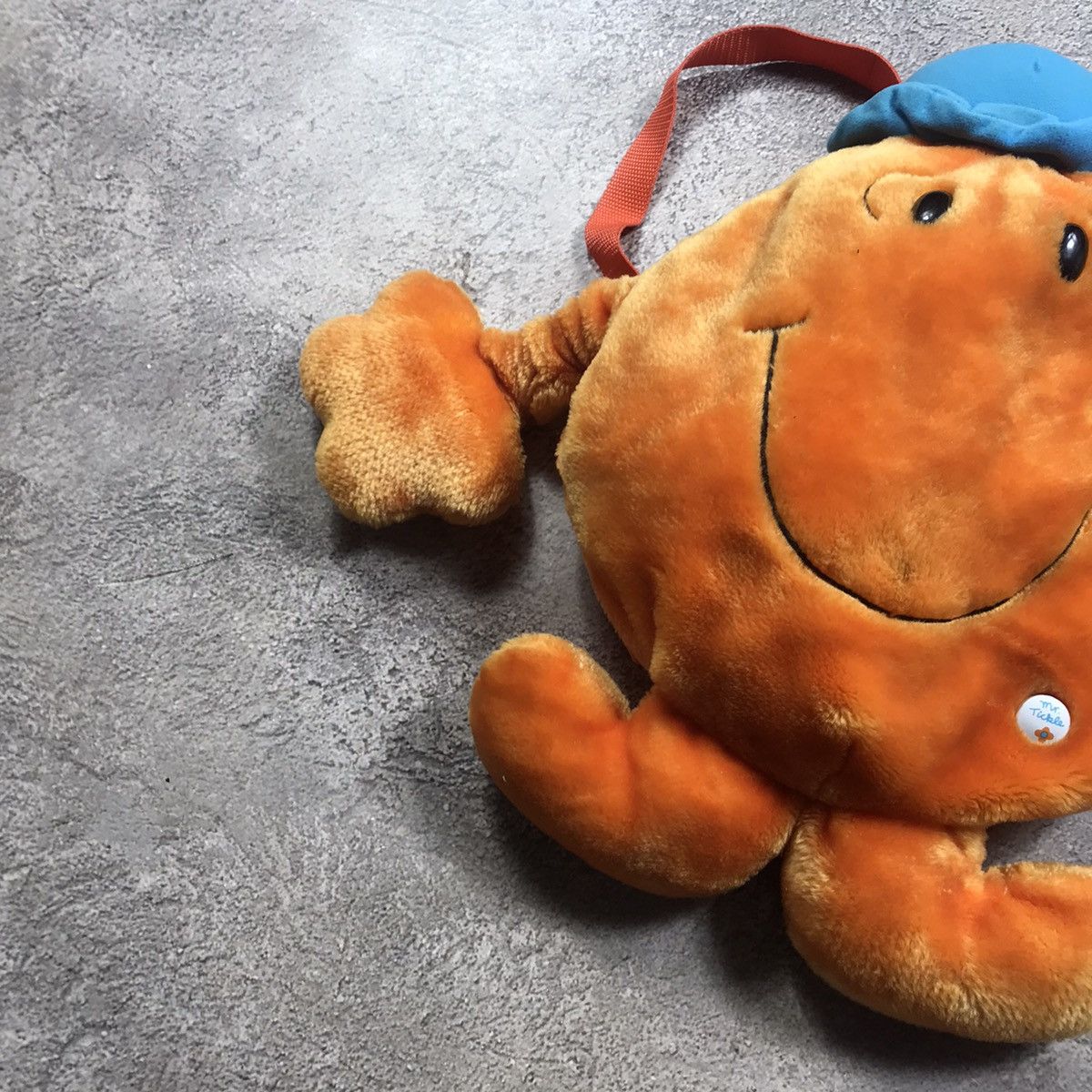 Vintage Vintage Y2K Plush Backpack Toy Streetwear Character Orange O Size ONE SIZE - 2 Thumbnail