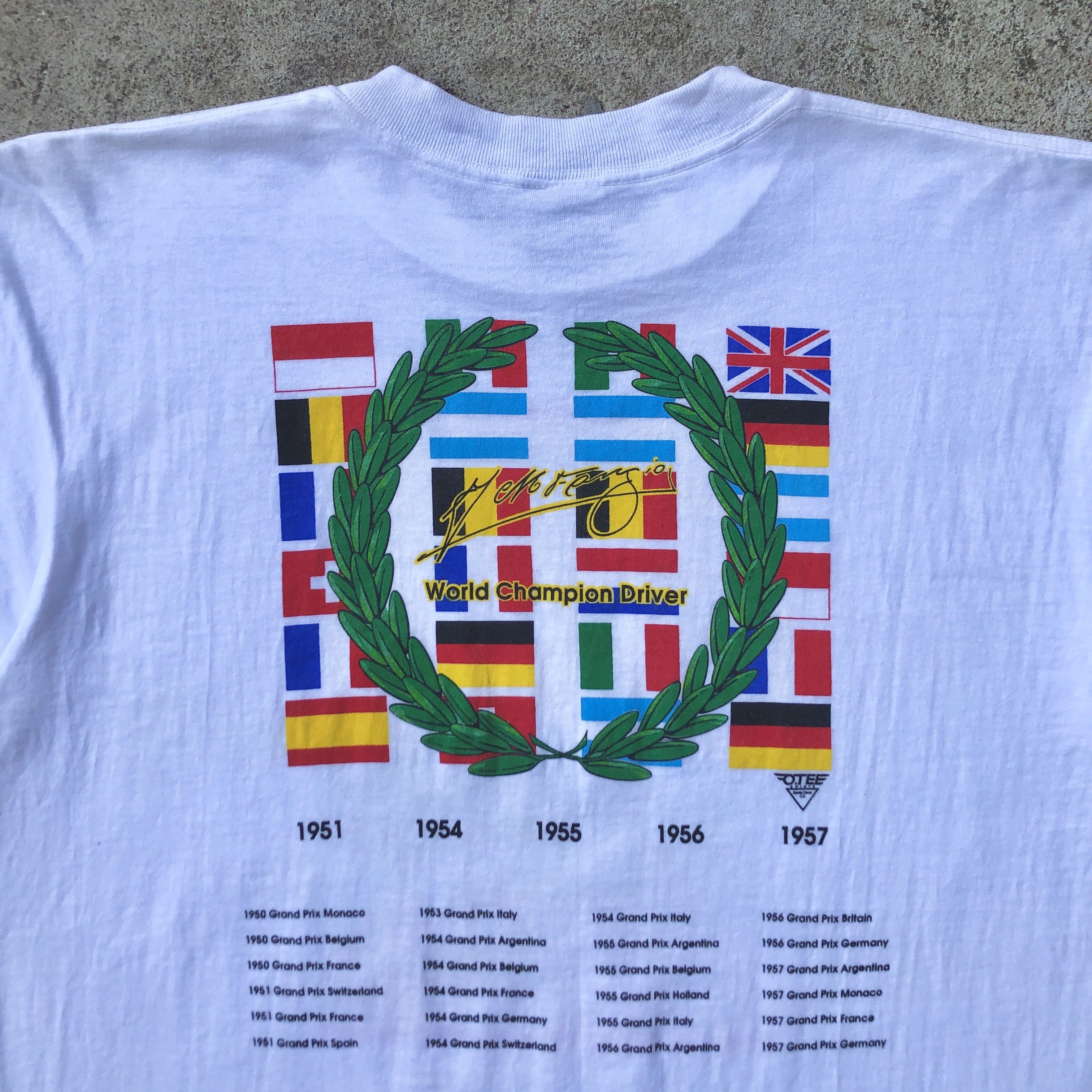 NASCAR Vintage 90s Monterey Historic Automobile Races T-shirt Size US XL / EU 56 / 4 - 4 Thumbnail