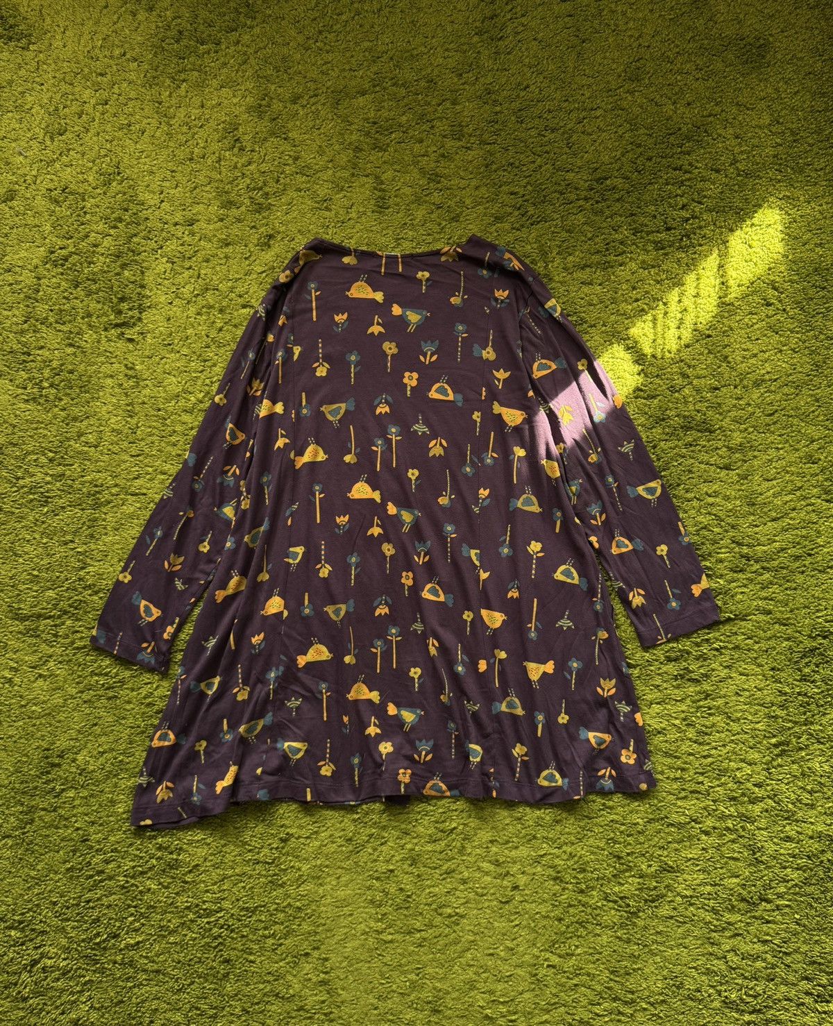 Gudrun Sjoden Gudrun Sjoden avant garde ethnic birds pattern dress tunic Size XL / US 12-14 / IT 48-50 - 2 Thumbnail