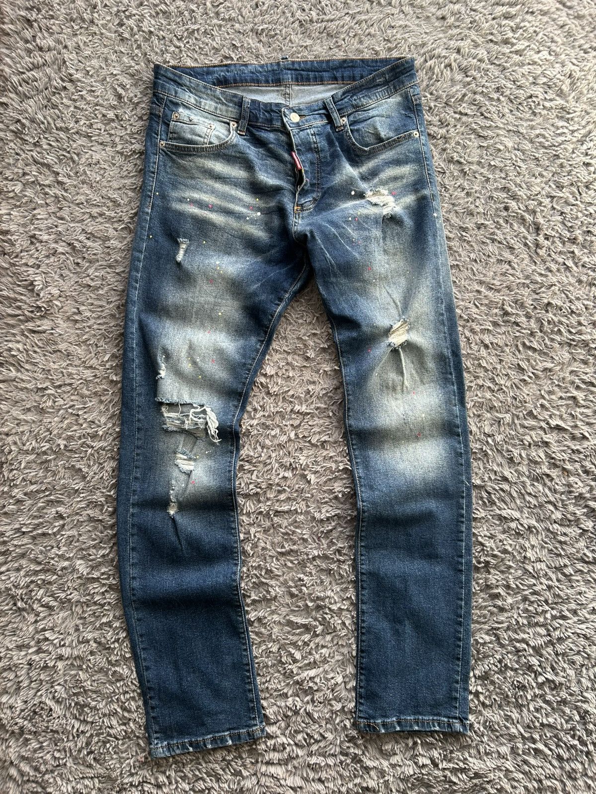 Dsquared2 Daquared Denim Jeans Size US 34 / EU 50 - 2 Thumbnail