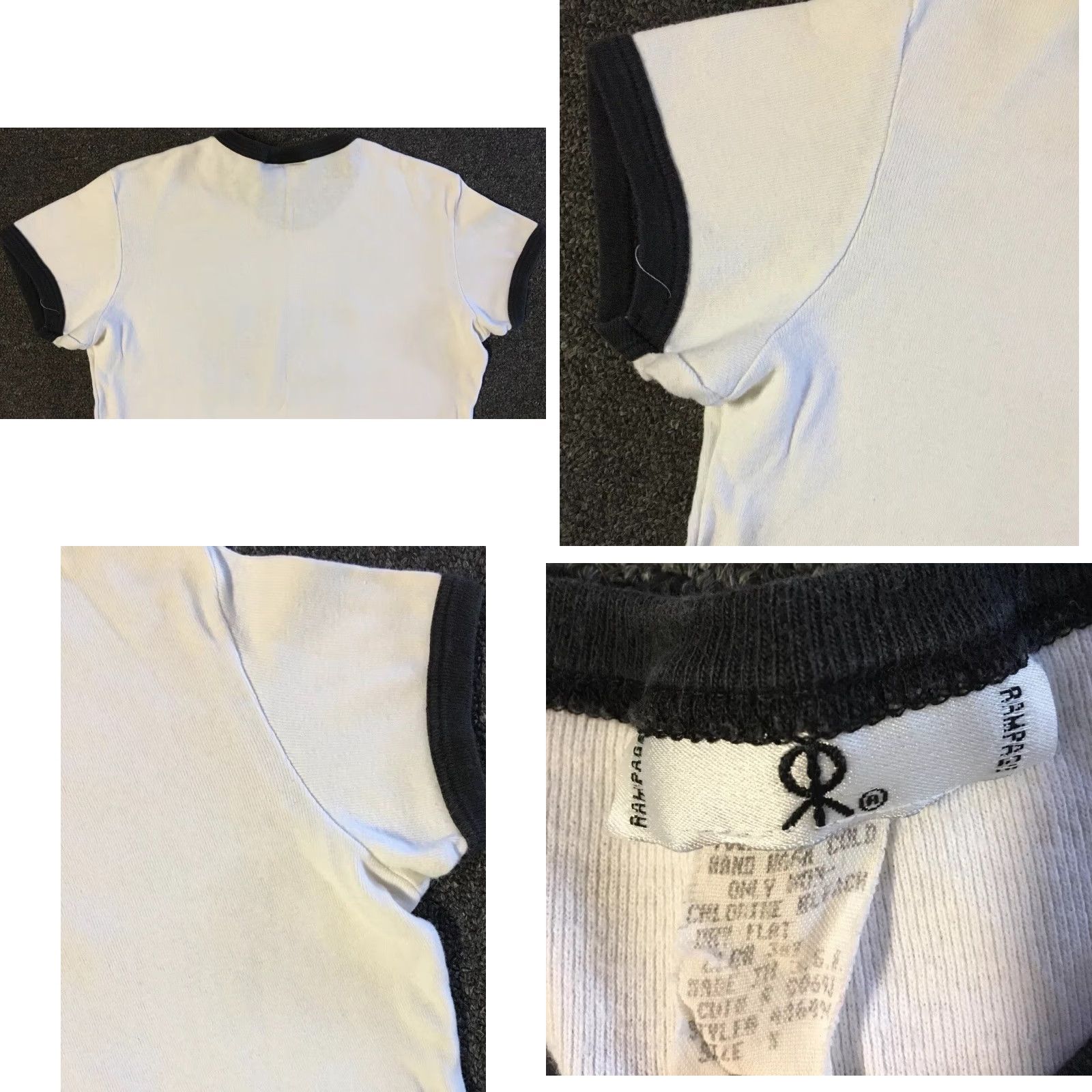 Vintage Vtg Heartbreaker Heineken Faded Parody Ringer Shirt M Funny Grunge Emo 90s Y2K Size M / US 6-8 / IT 42-44 - 9 Thumbnail