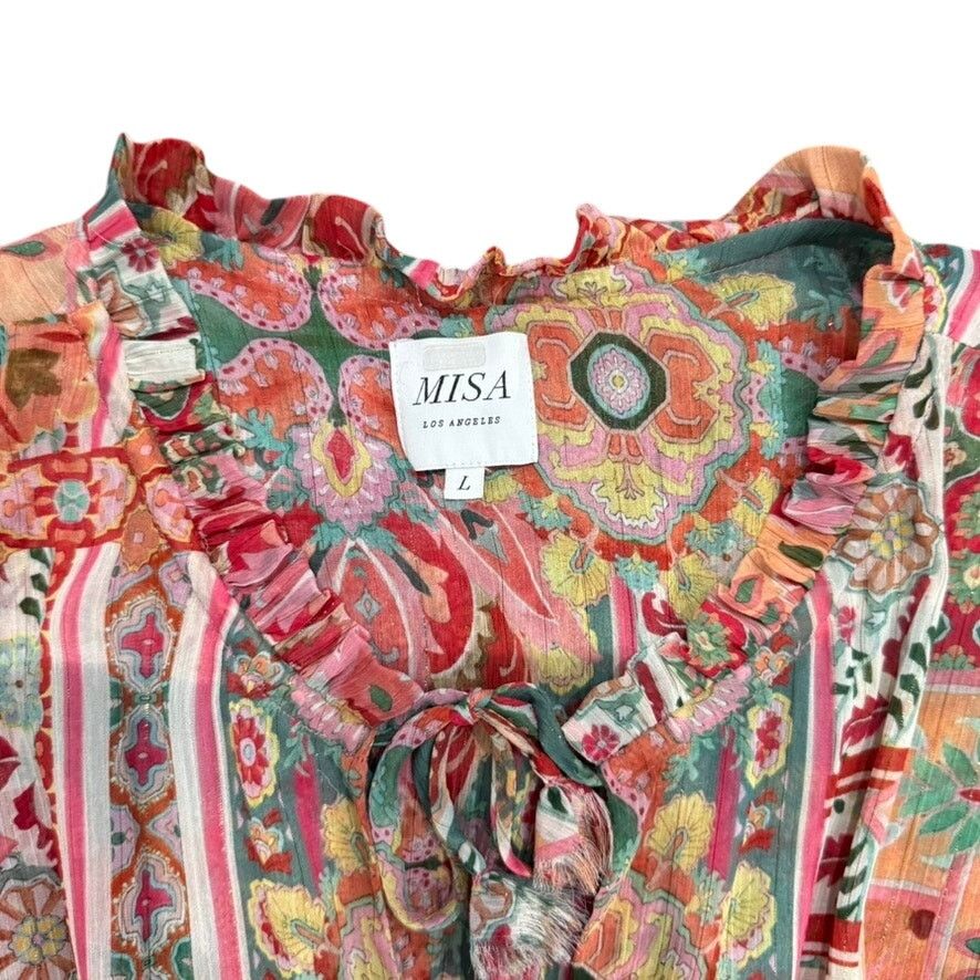 MISA Los Angeles MISA Los Angeles Elena Dress in Multi, Size L Size L / US 10 / IT 46 - 2 Thumbnail