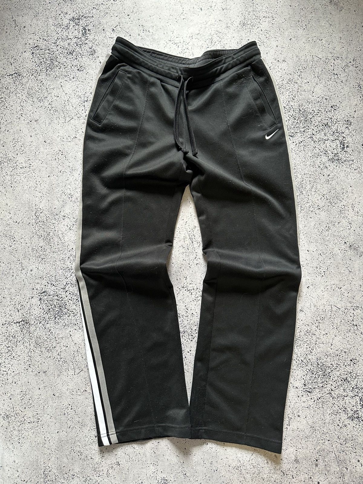Nike Vintage Nike Flared Track Pants Mini Swoosh Drill Y2K USA Size US 30 / EU 46 - 1 Thumbnail