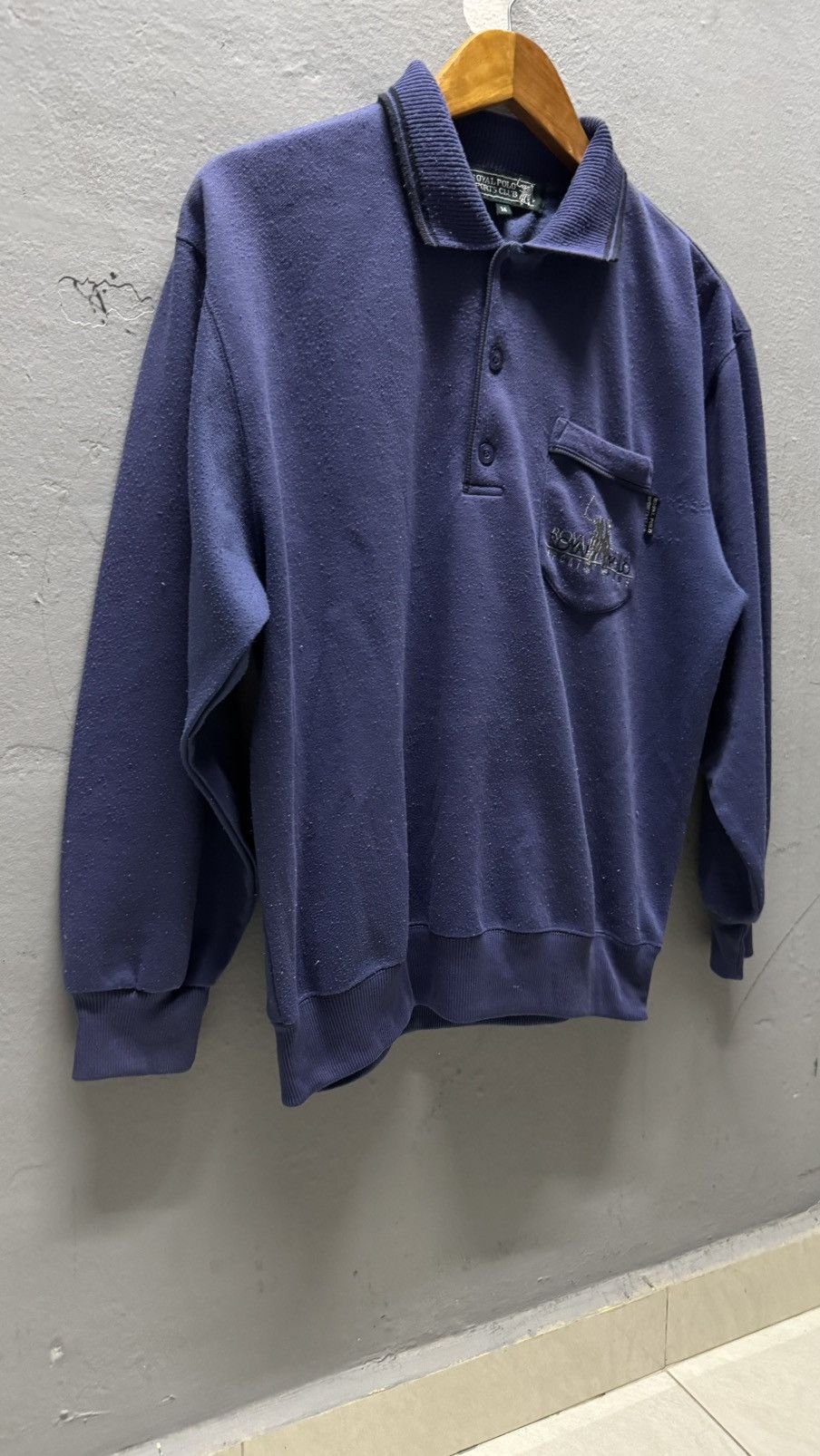 Japanese Brand × Vintage Sweatshirt Royal Polo Sport Club Size US M / EU 48-50 / 2 - 2 Thumbnail
