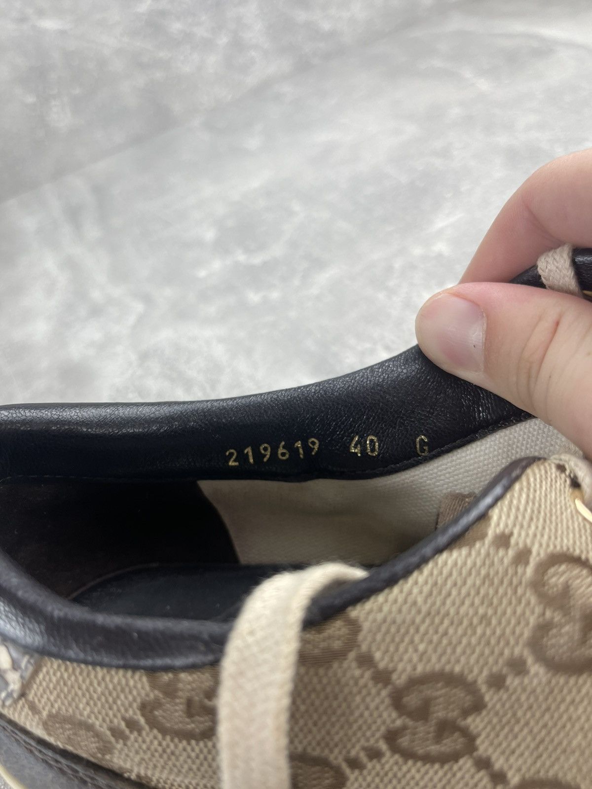 Gucci Gucci GG Supreme Guccissima Python Trim Sneakers Sneakers Size US 10 / IT 40 - 8 Thumbnail